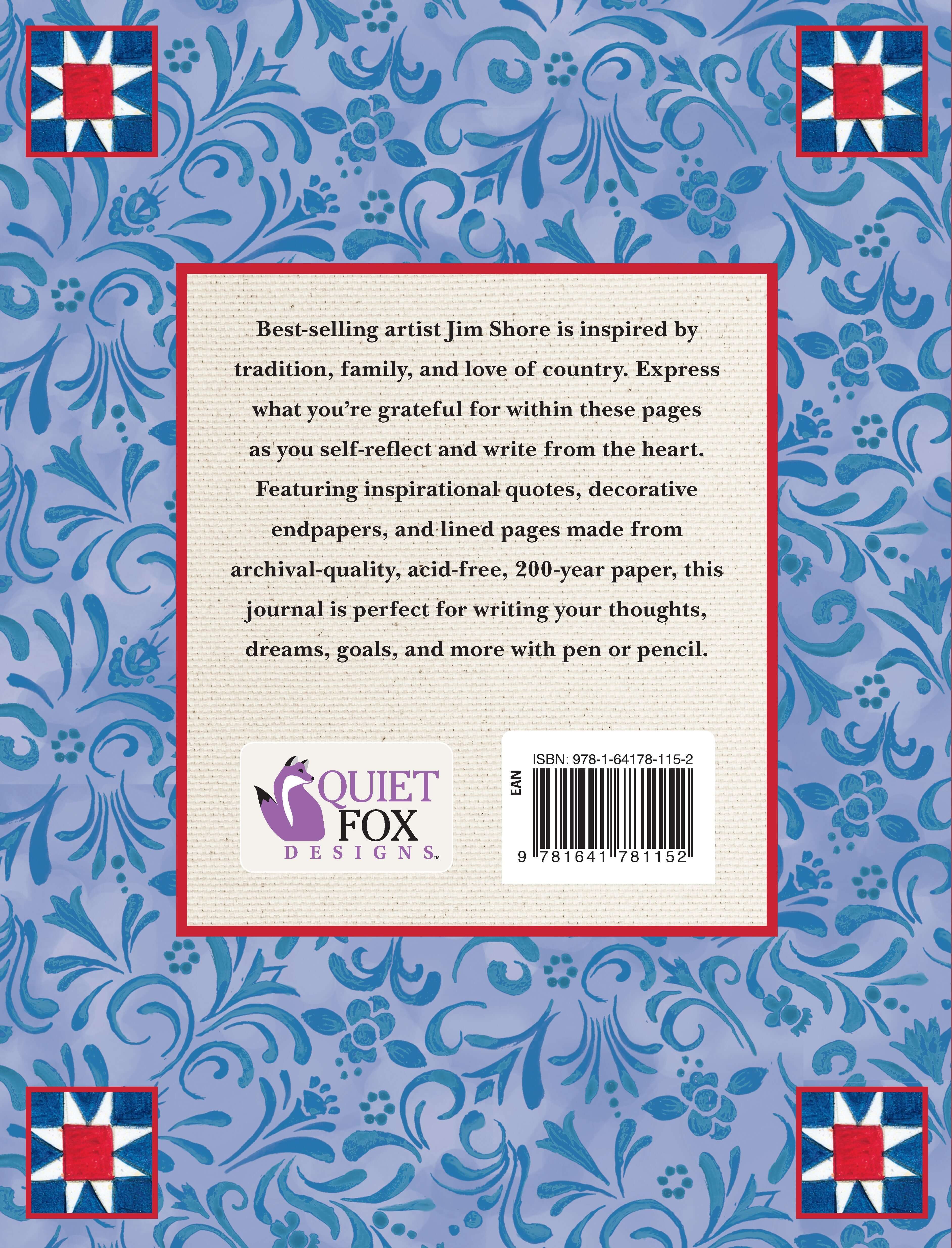 God Bless America Lined Journal