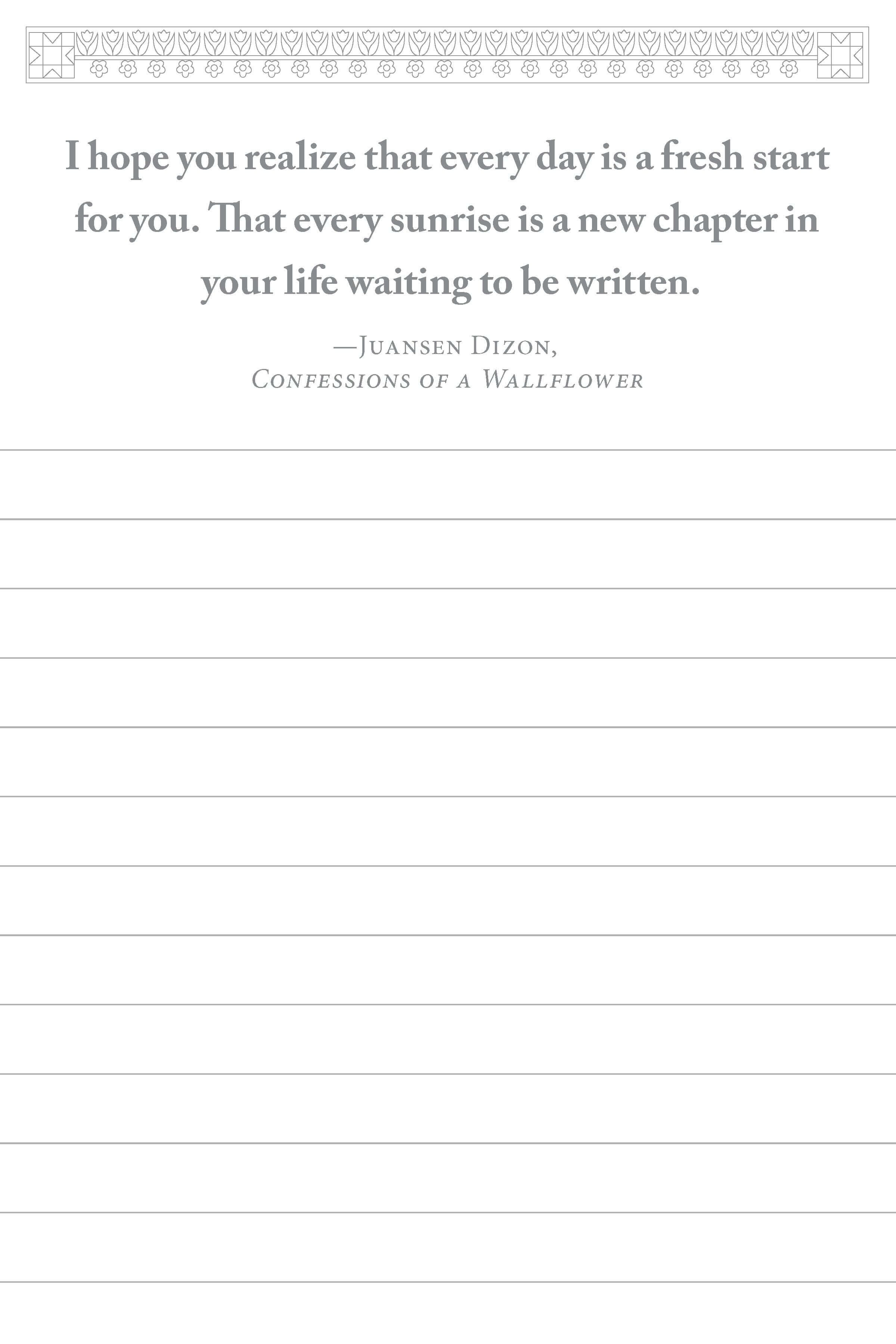 Its a New Day Mini Notebook