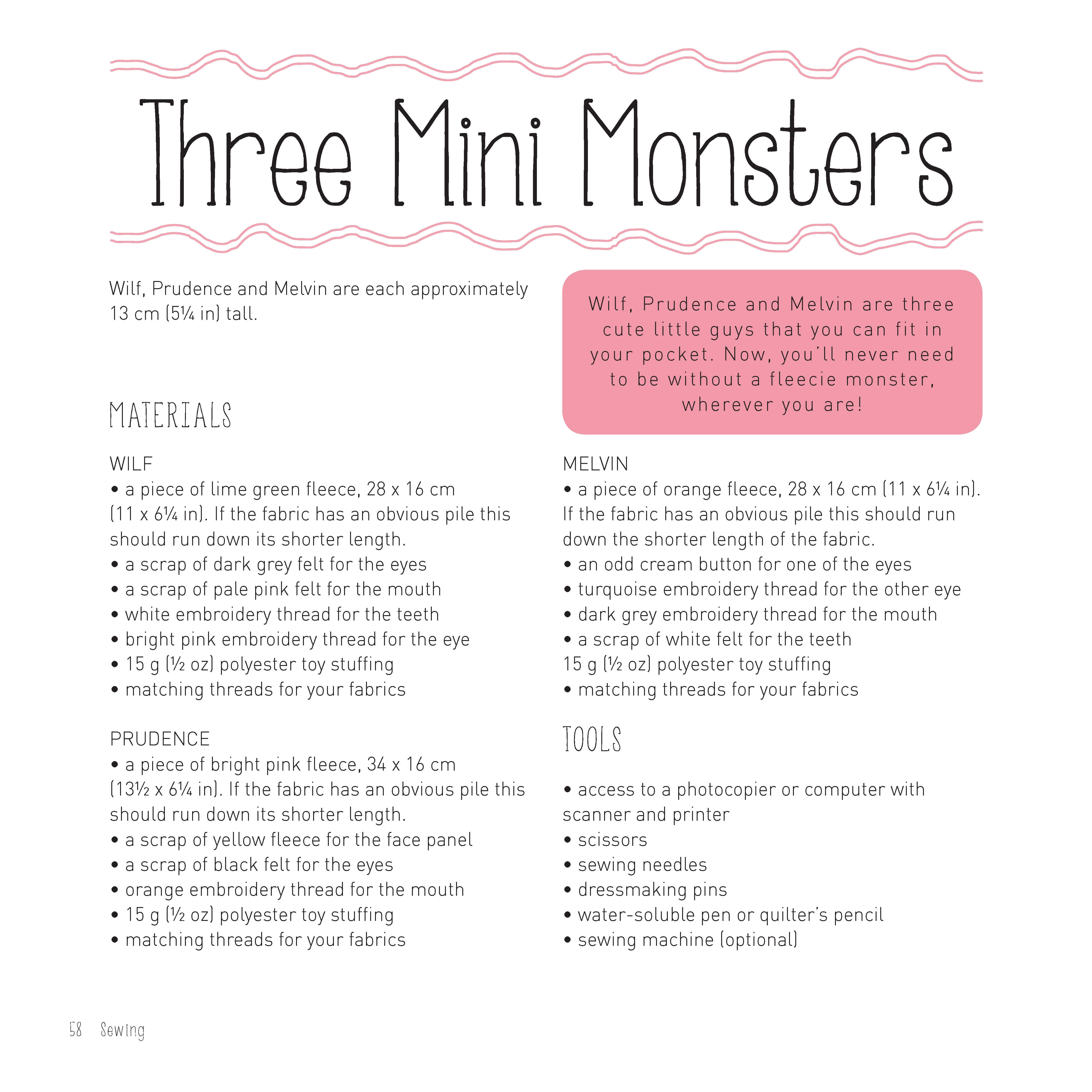 Little Book of Monsters and Creatures