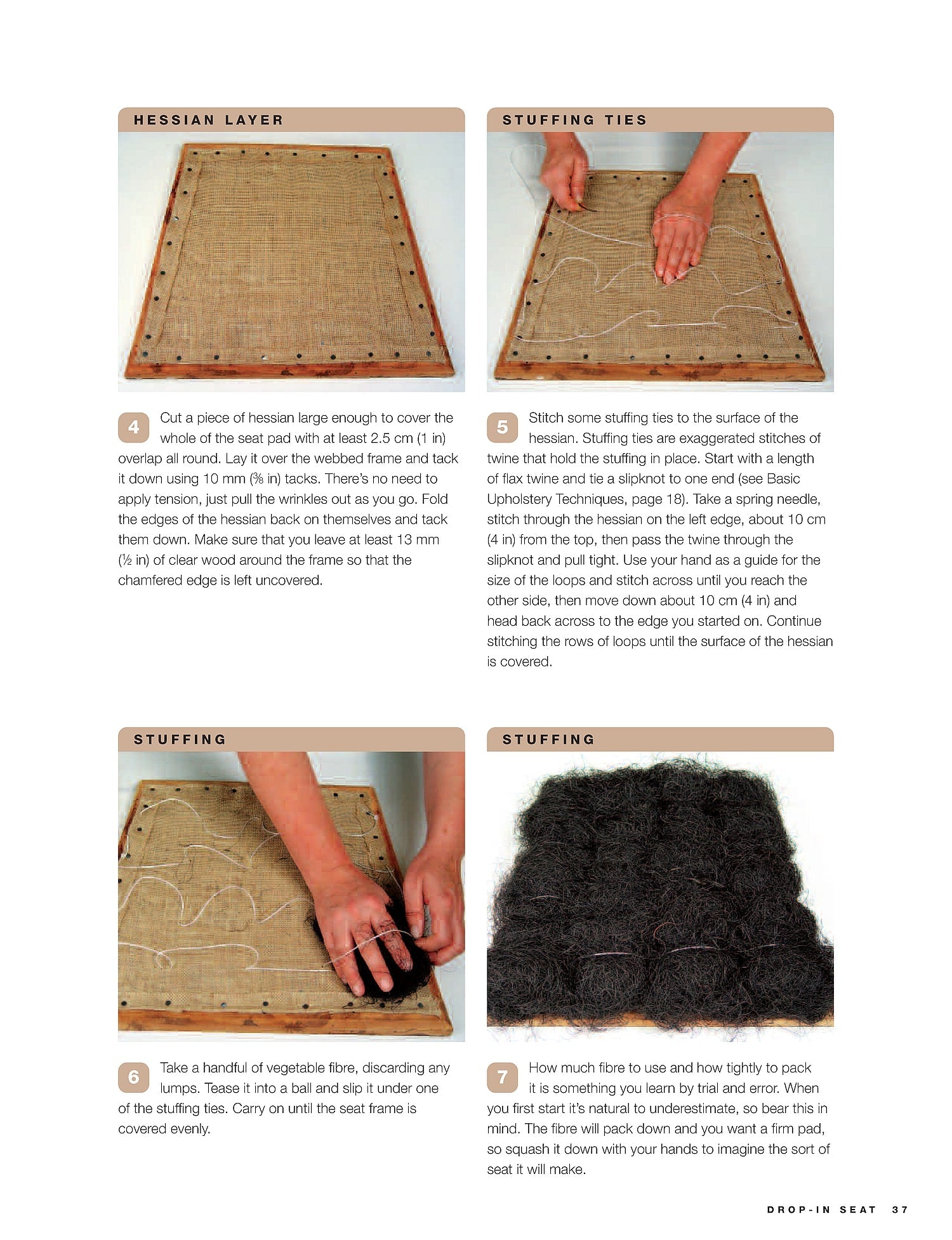 Complete Step-by-Step Upholstery