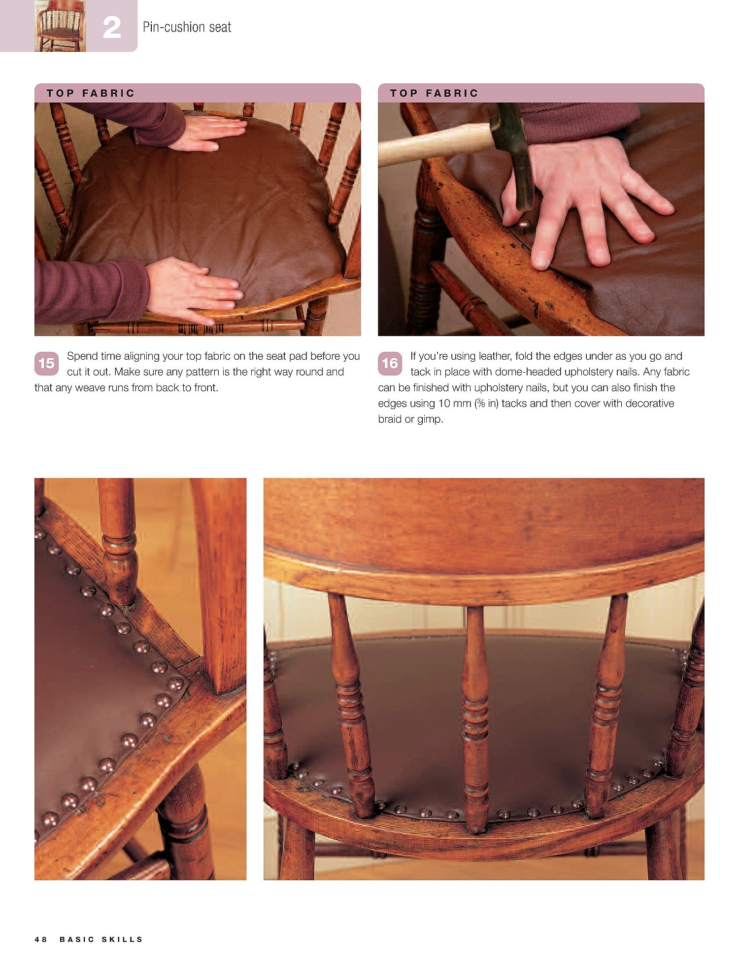 Complete Step-by-Step Upholstery