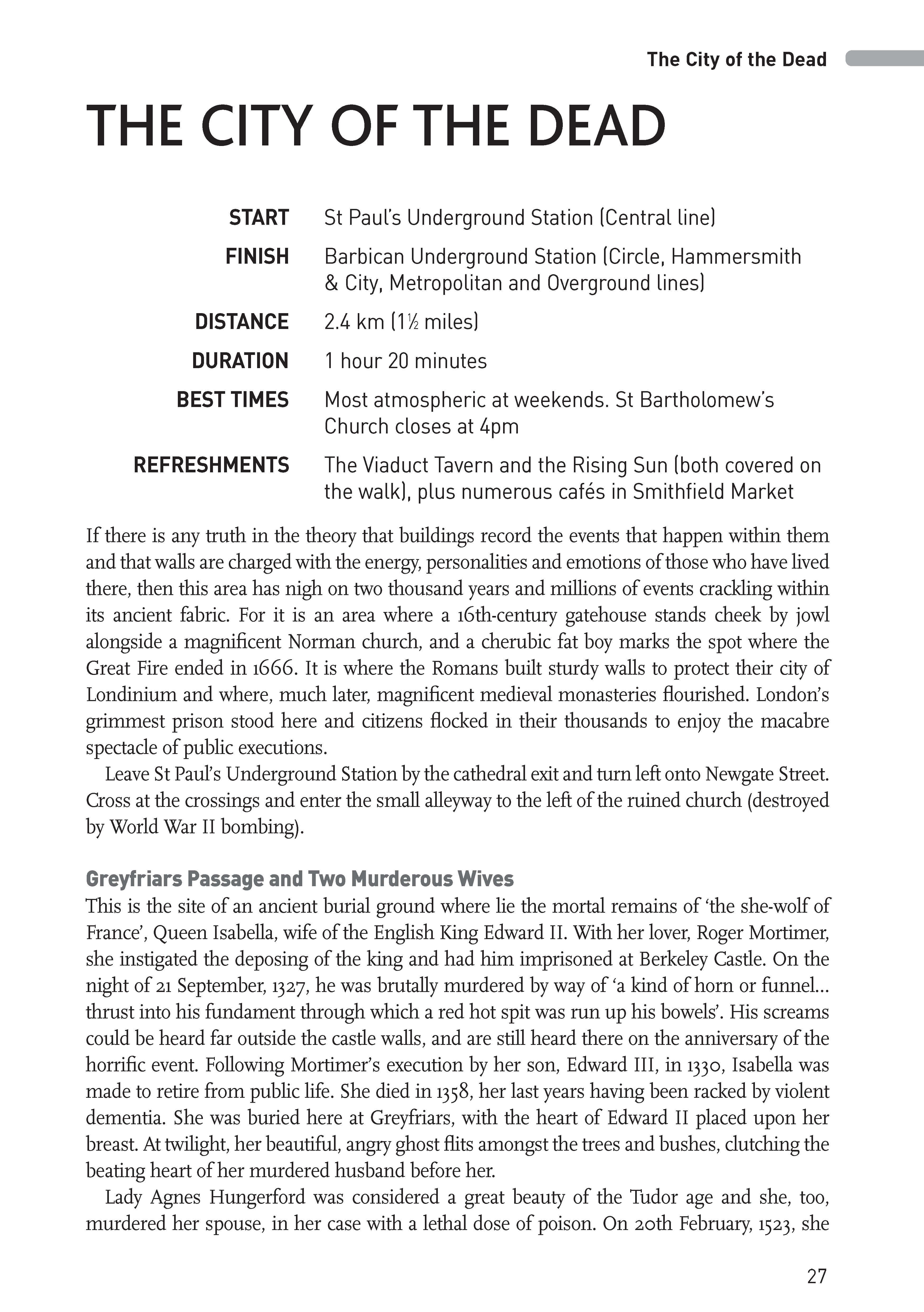 Walking Haunted London