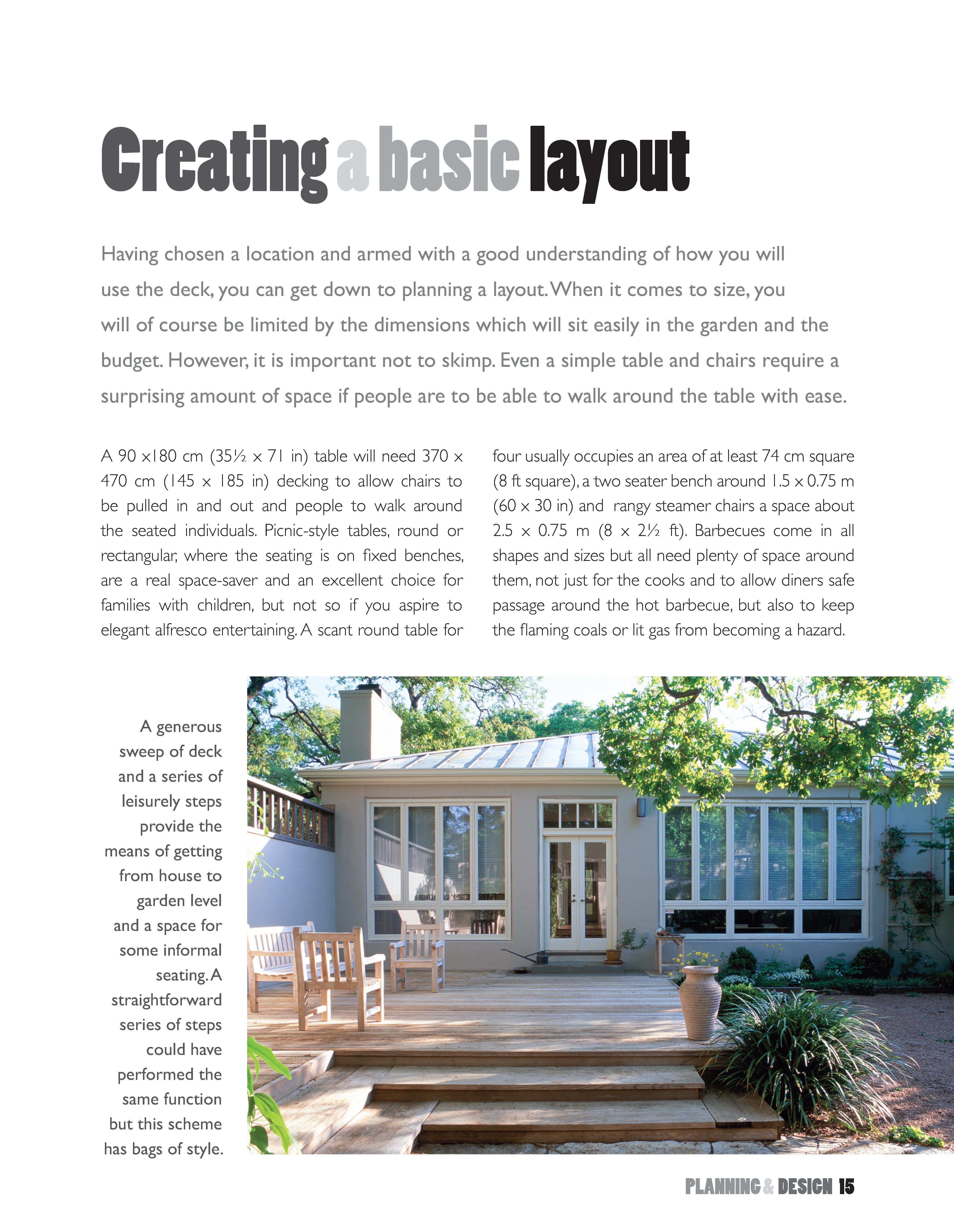 Outdoor Design: Decking