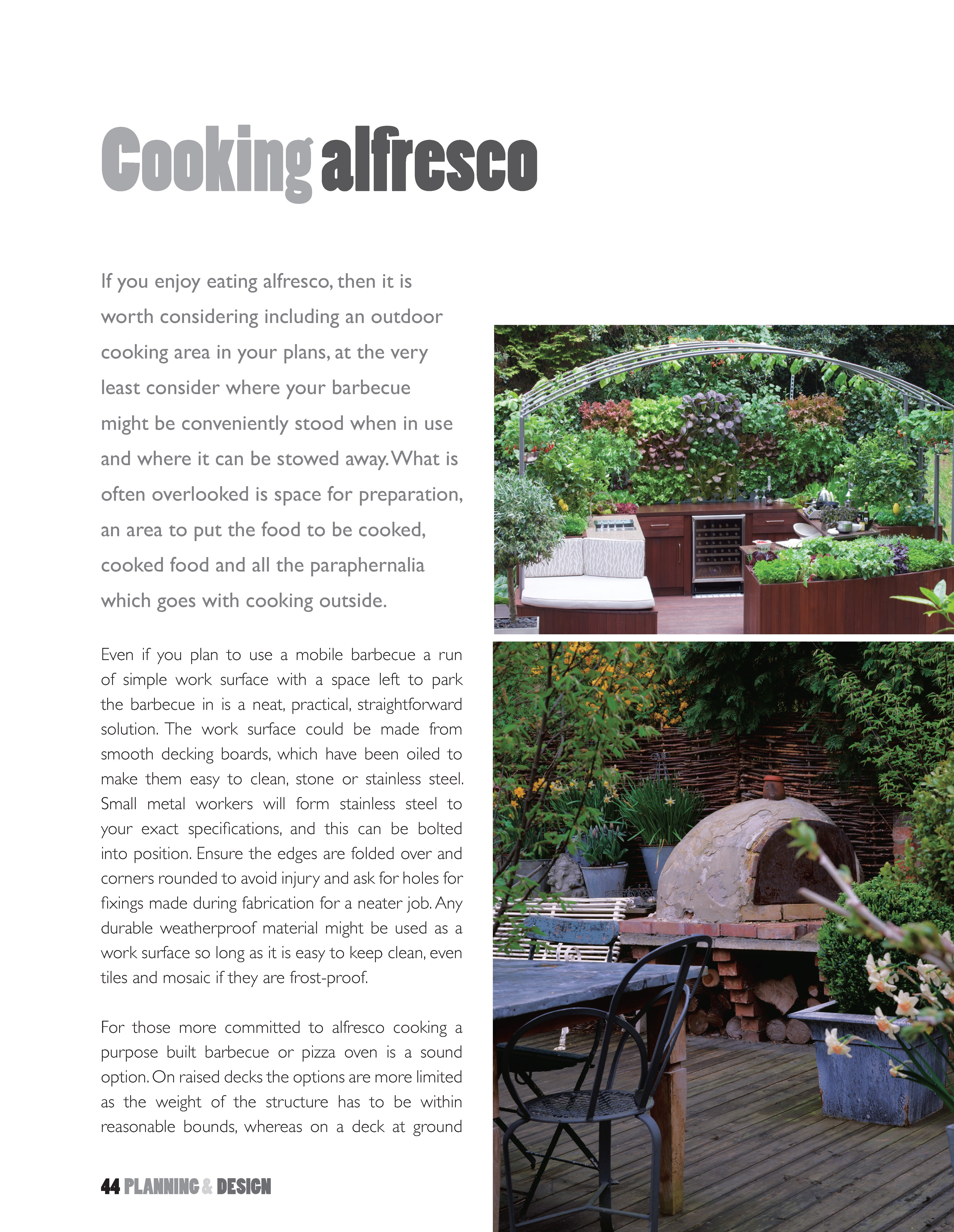 Outdoor Design: Decking