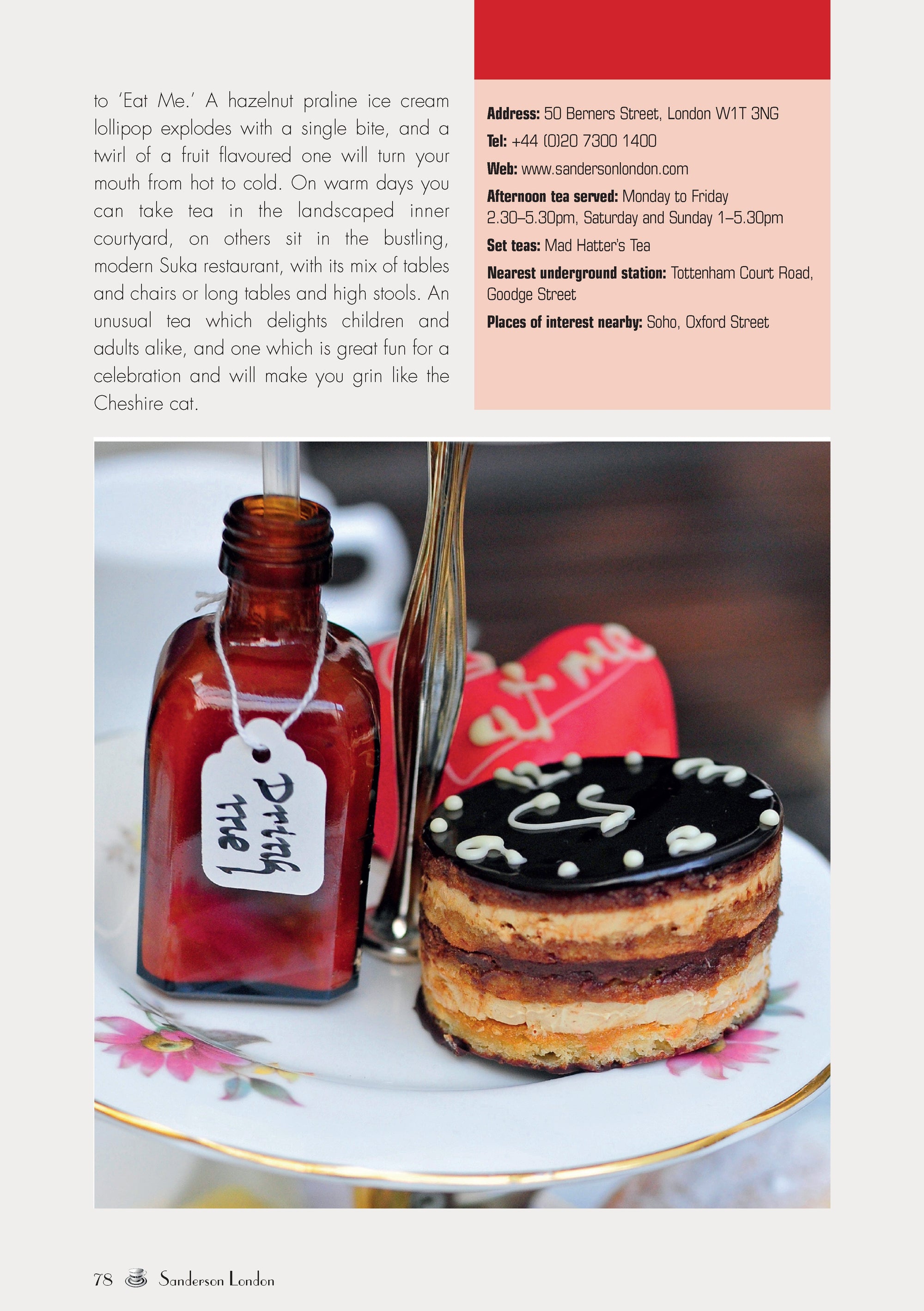 Londons Afternoon Teas