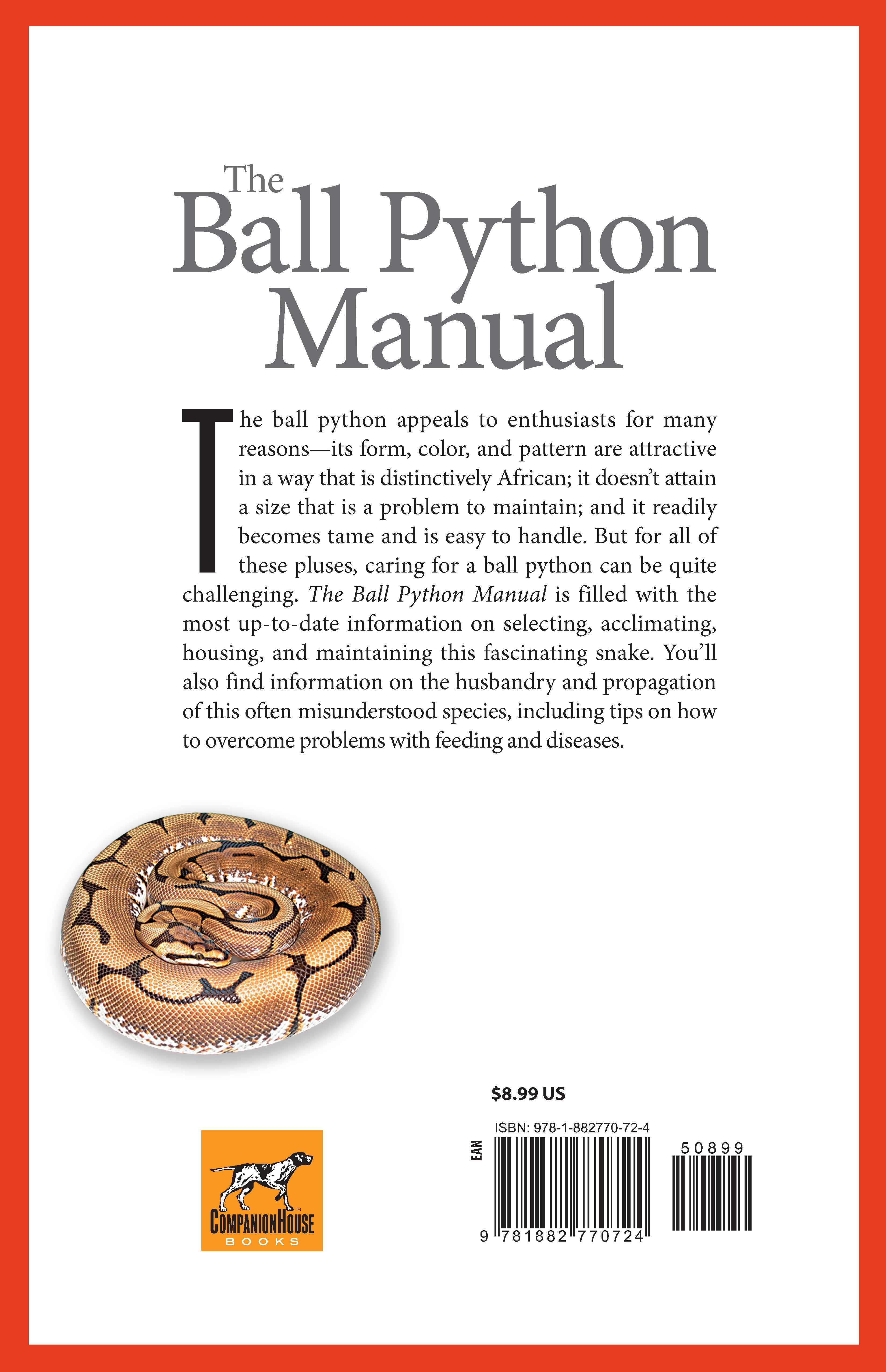The Ball Python Manual