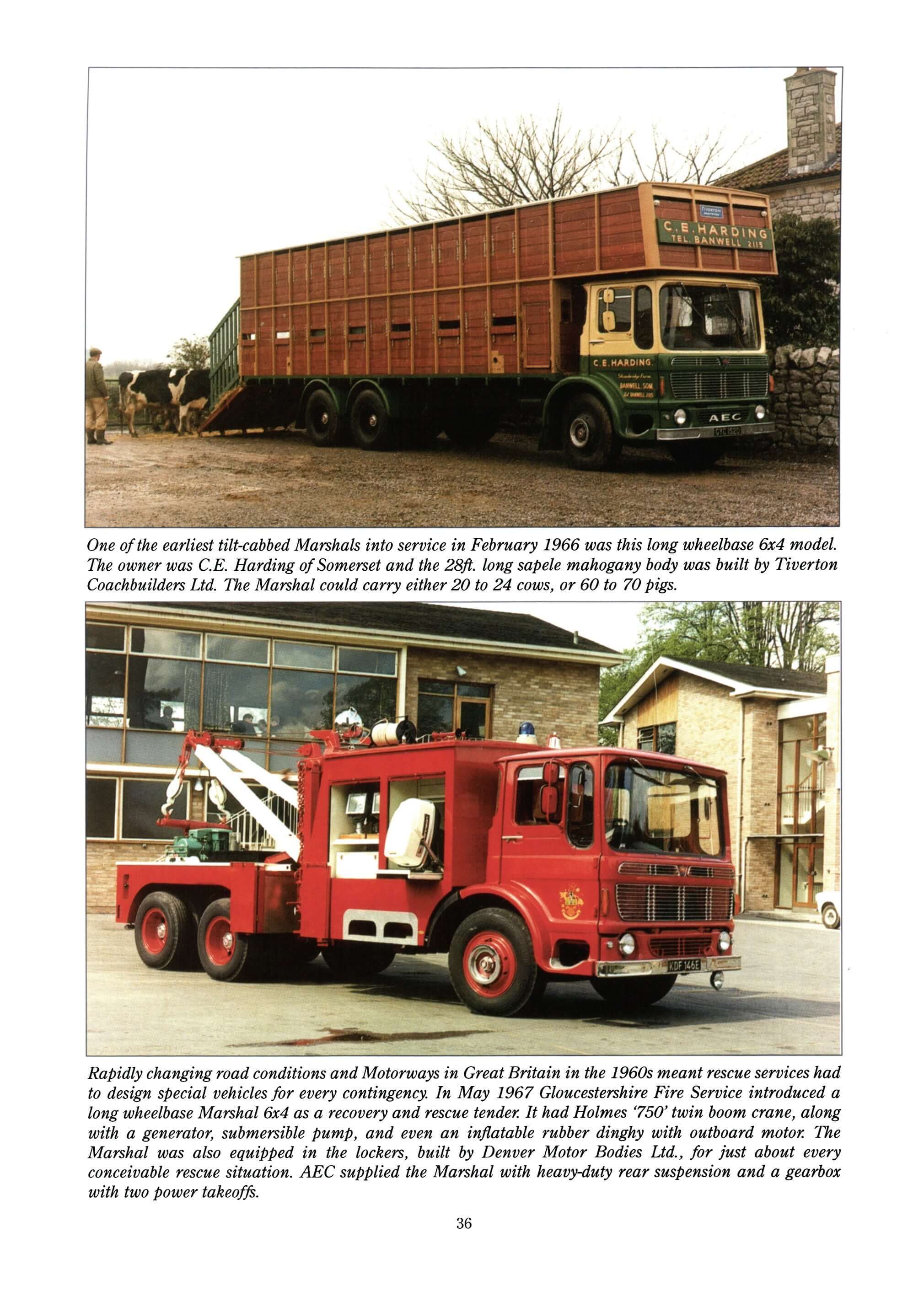 The AEC Mustang and Marshal