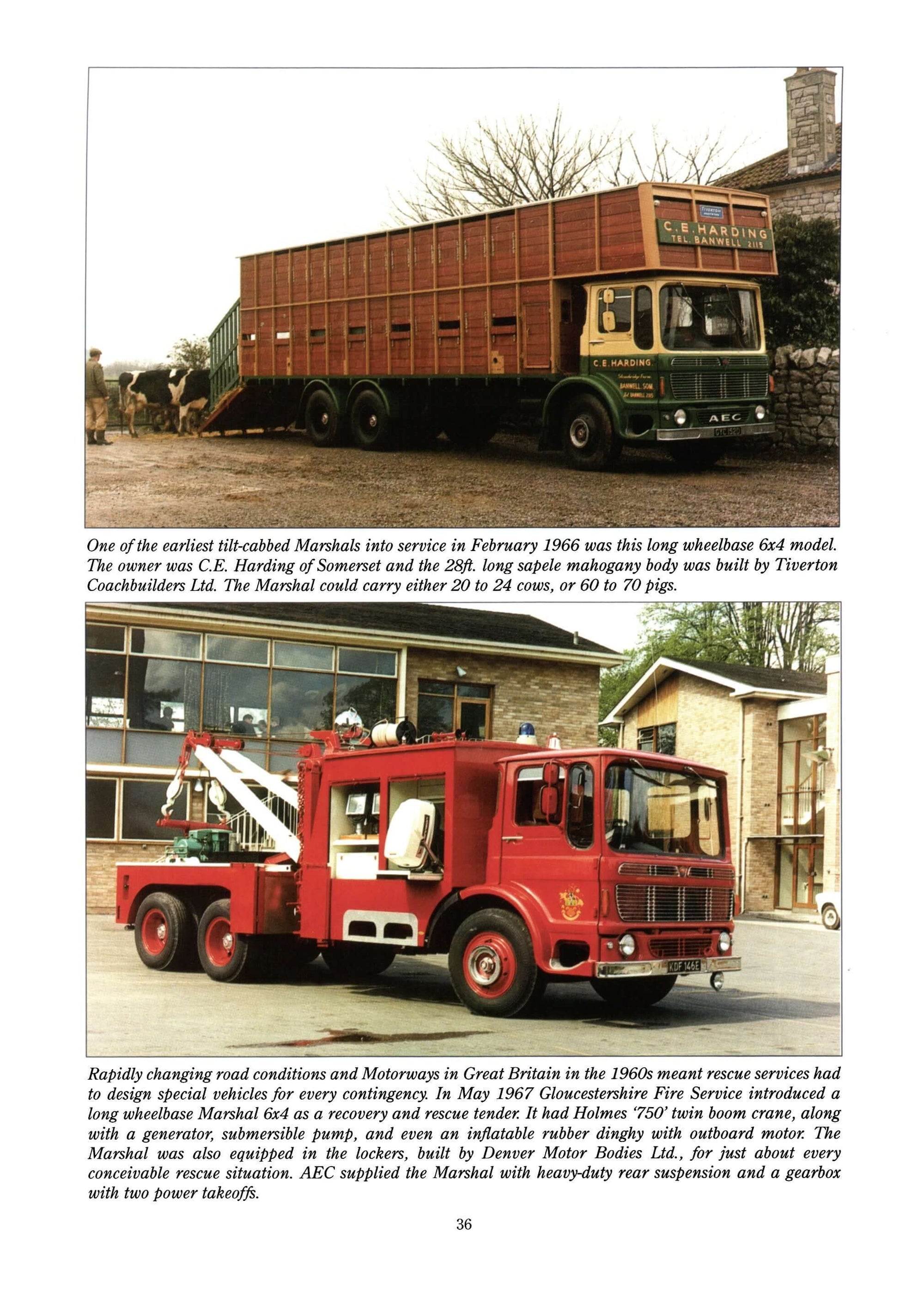 The AEC Mustang and Marshal