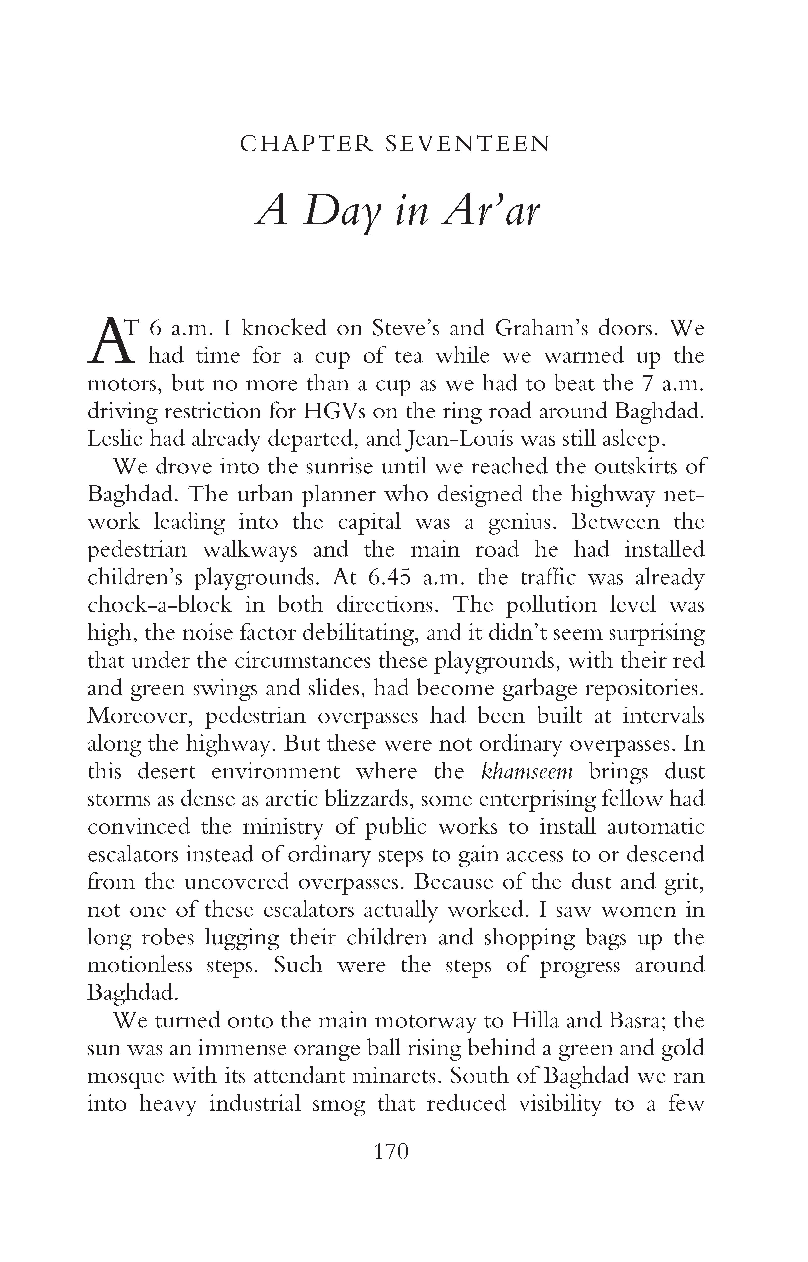 Juggernaut: Trucking to Saudi Arabia