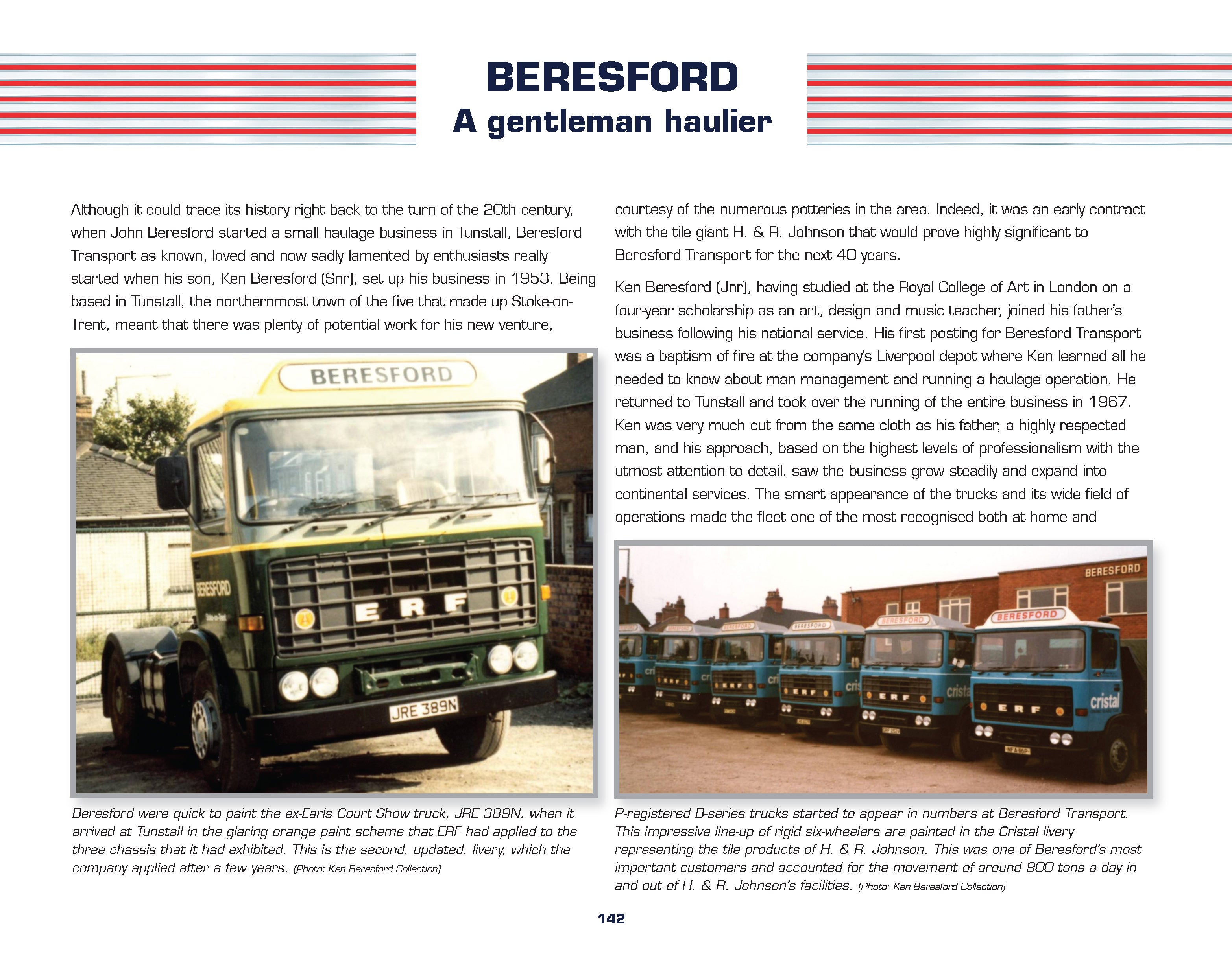 ERF B C, CP & E-Series at Work