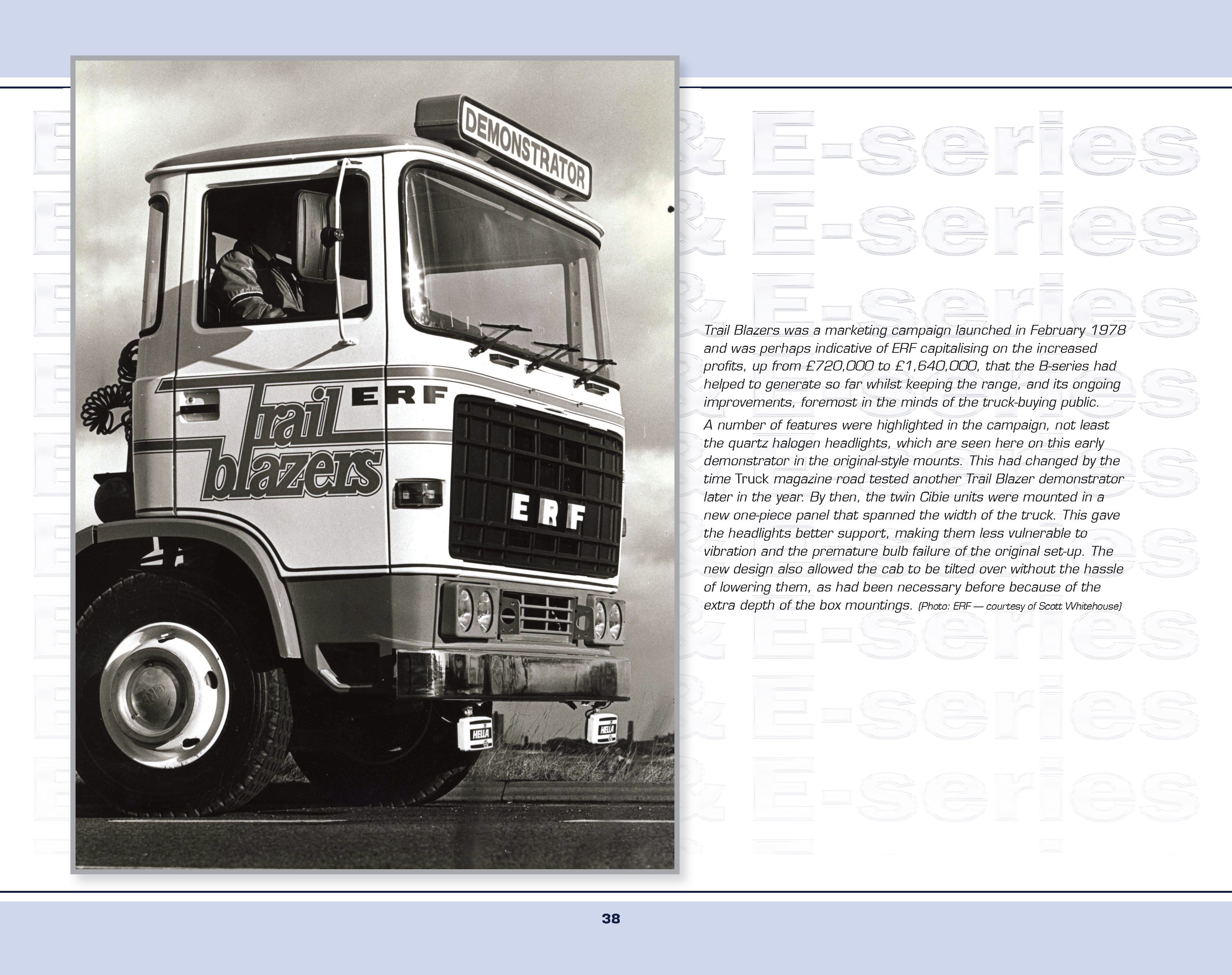 ERF B C, CP & E-Series at Work