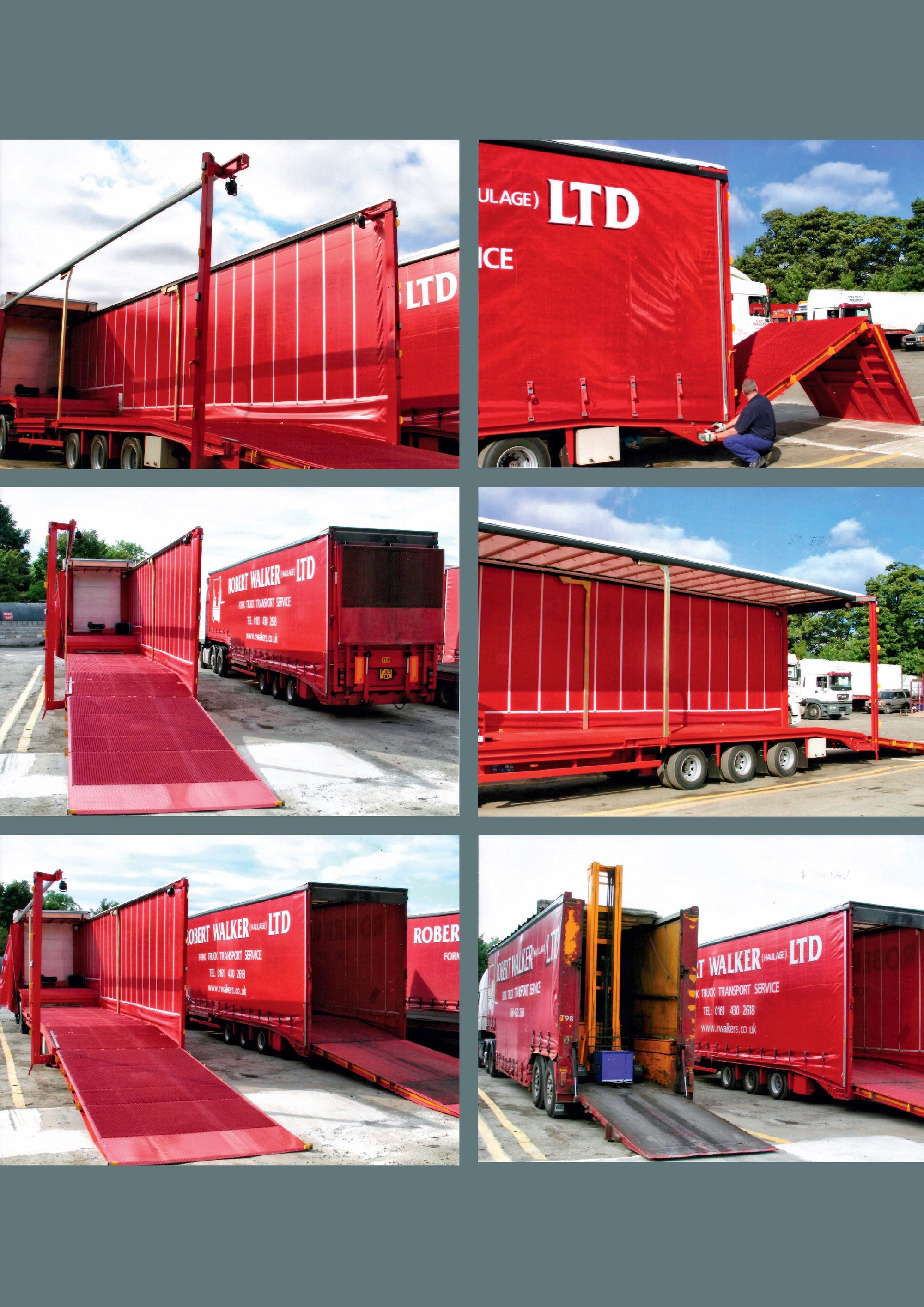 Robert Walker Haulage Ltd: The History of the UKs Largest Fork Truck Transport Company