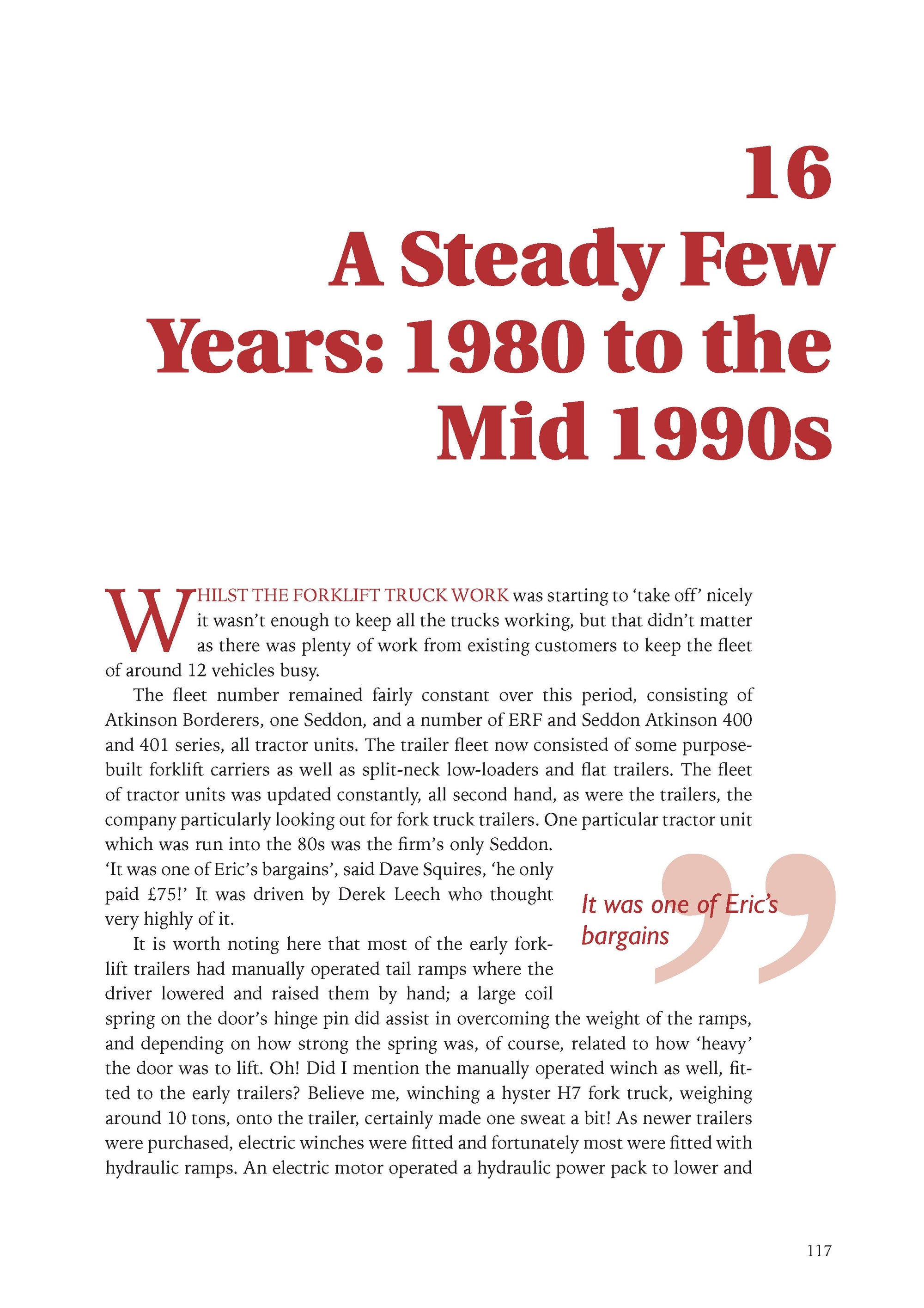 Robert Walker Haulage Ltd: The History of the UKs Largest Fork Truck Transport Company