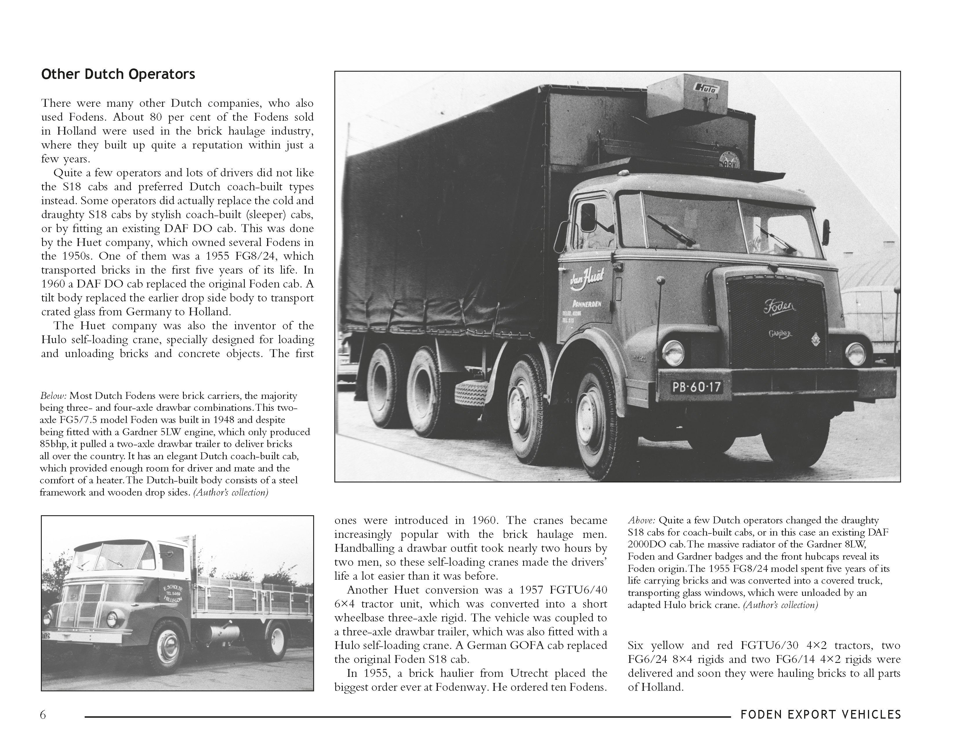 Foden Export Vehicles