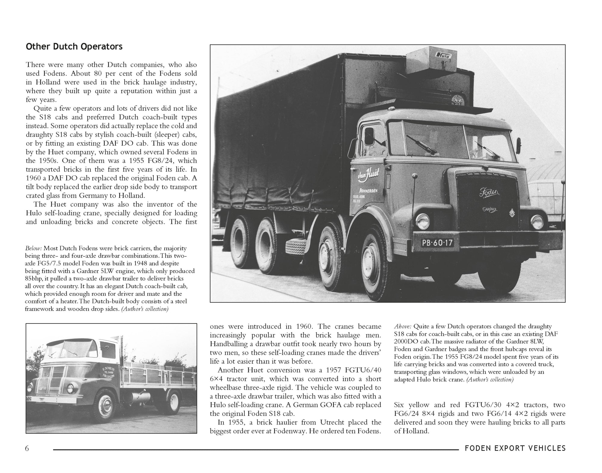 Foden Export Vehicles