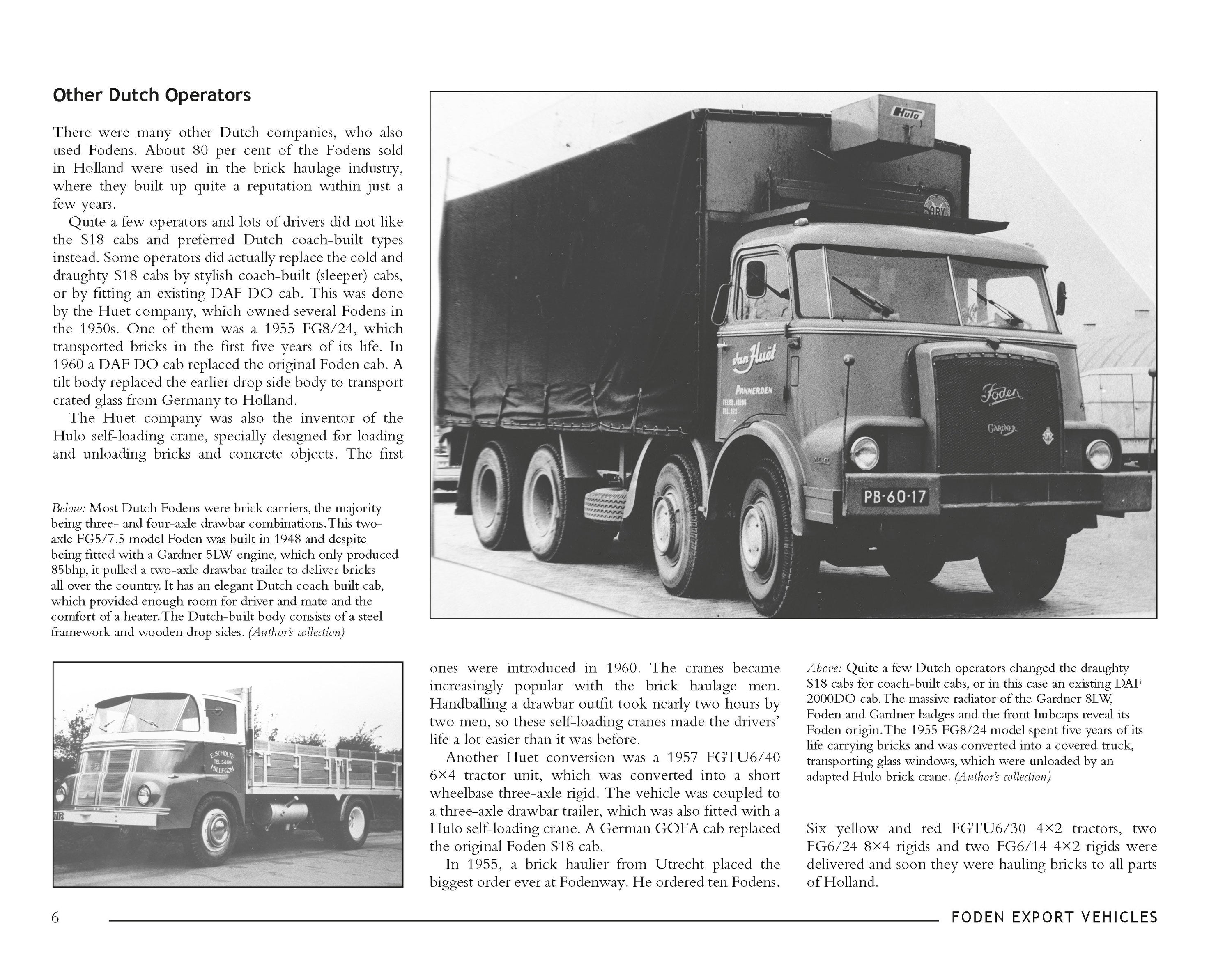 Foden Export Vehicles