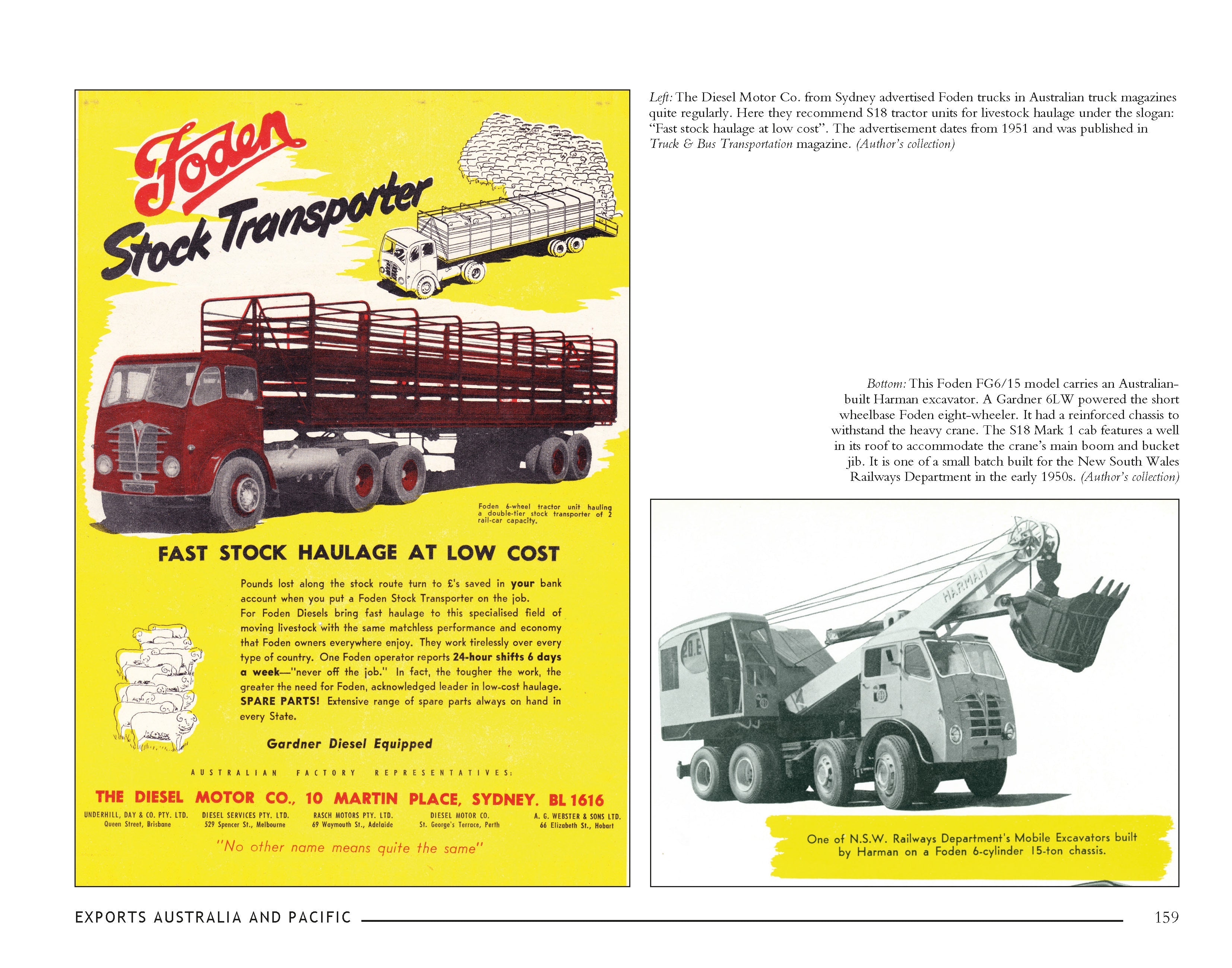 Foden Export Vehicles