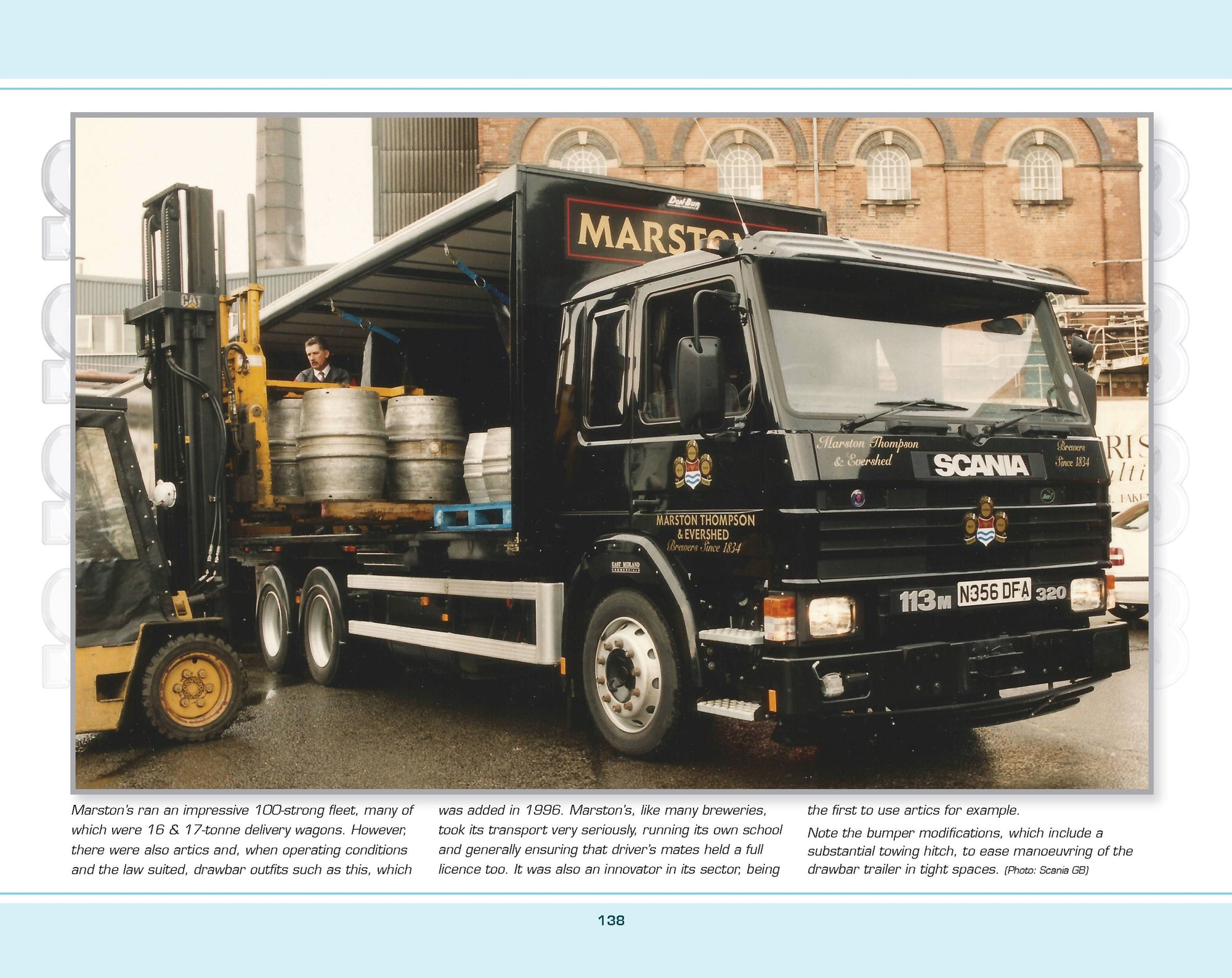 Scania 113 and 143 at Work