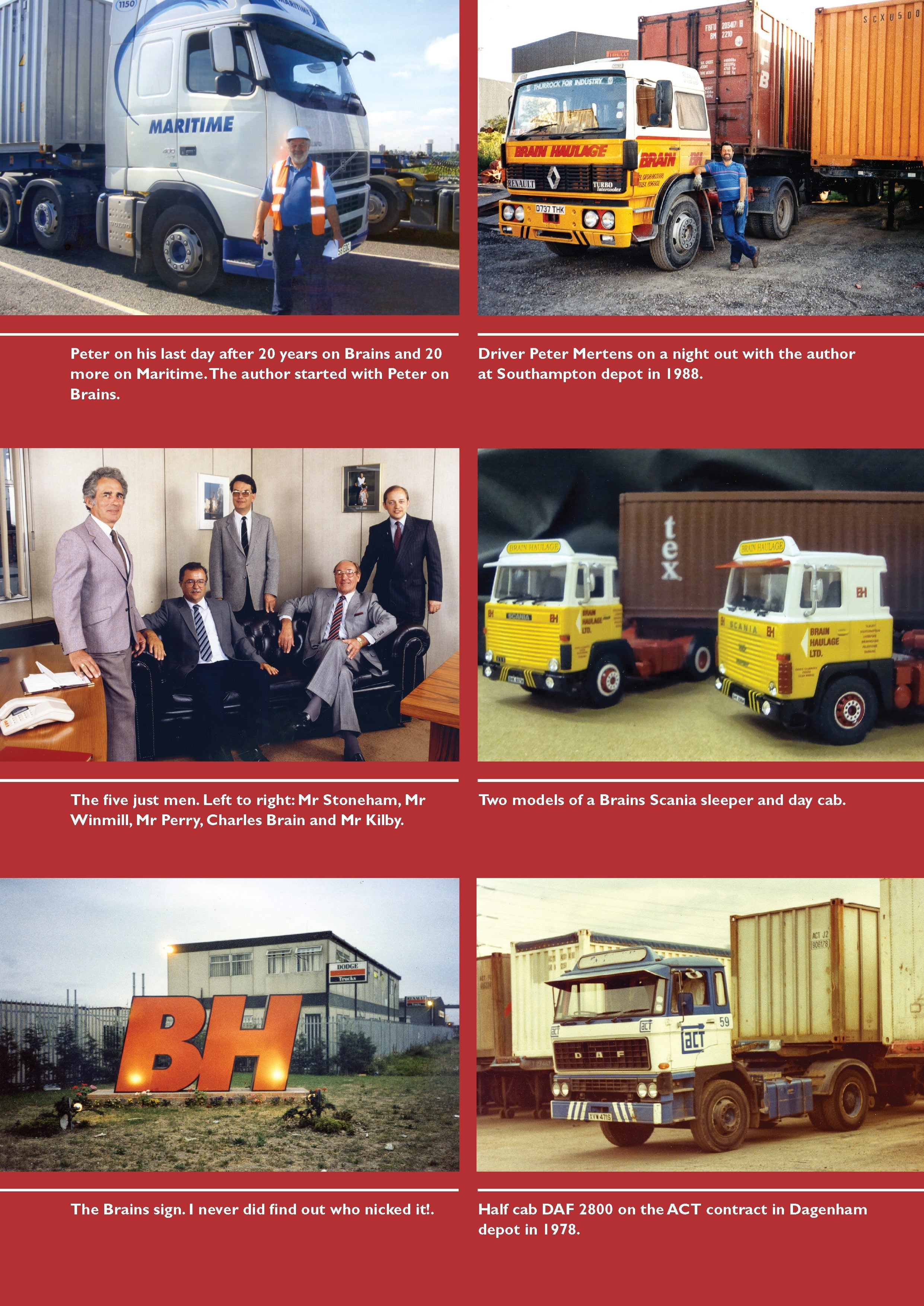 Brain Haulage Ltd: A Company History 1950-1992