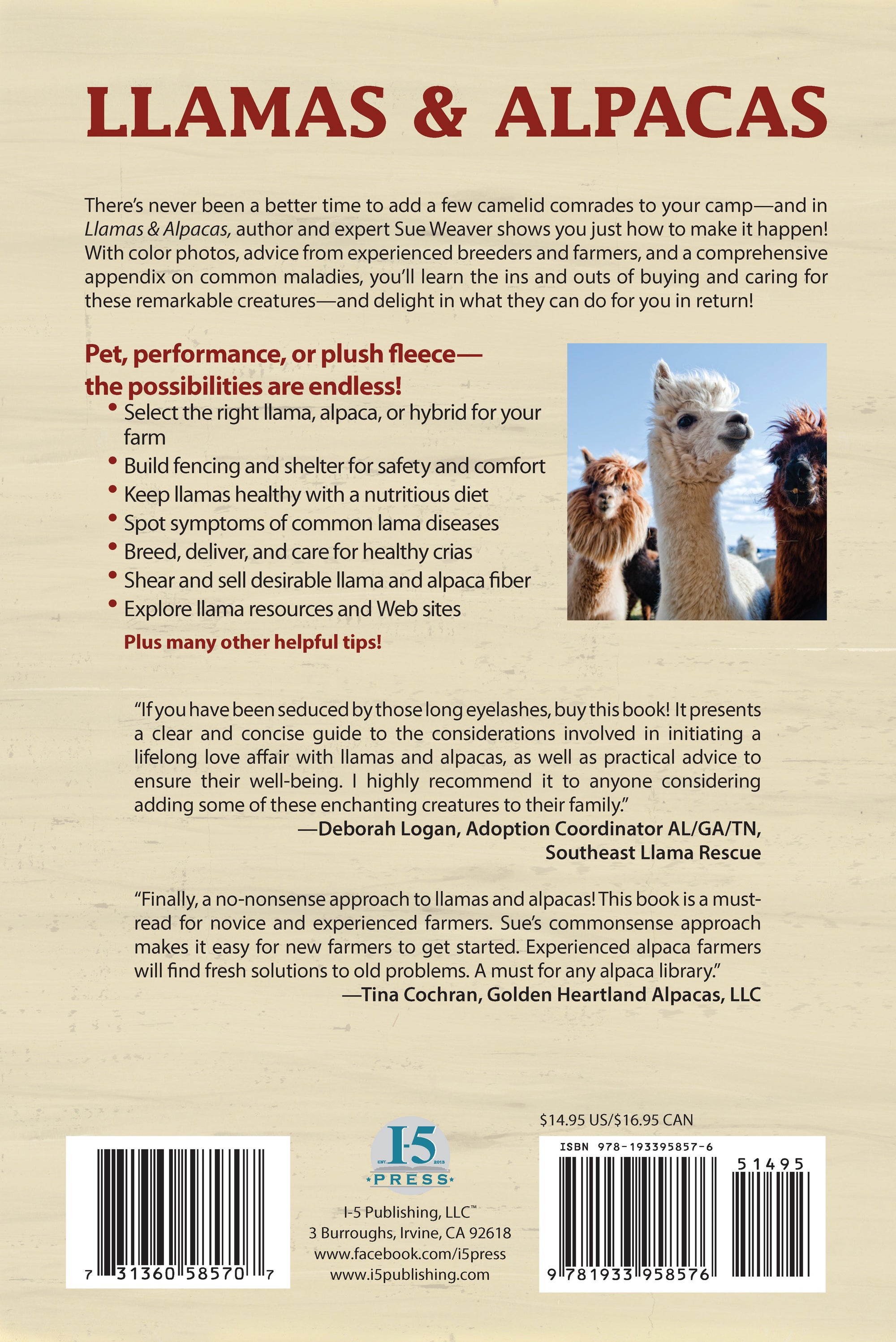Llamas and Alpacas