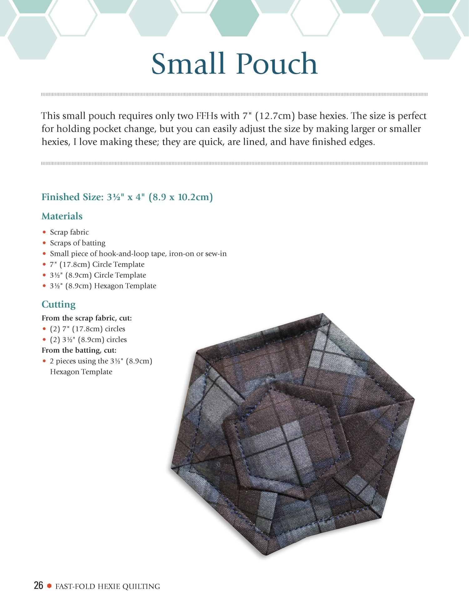 Fast-Fold Hexie Quilting