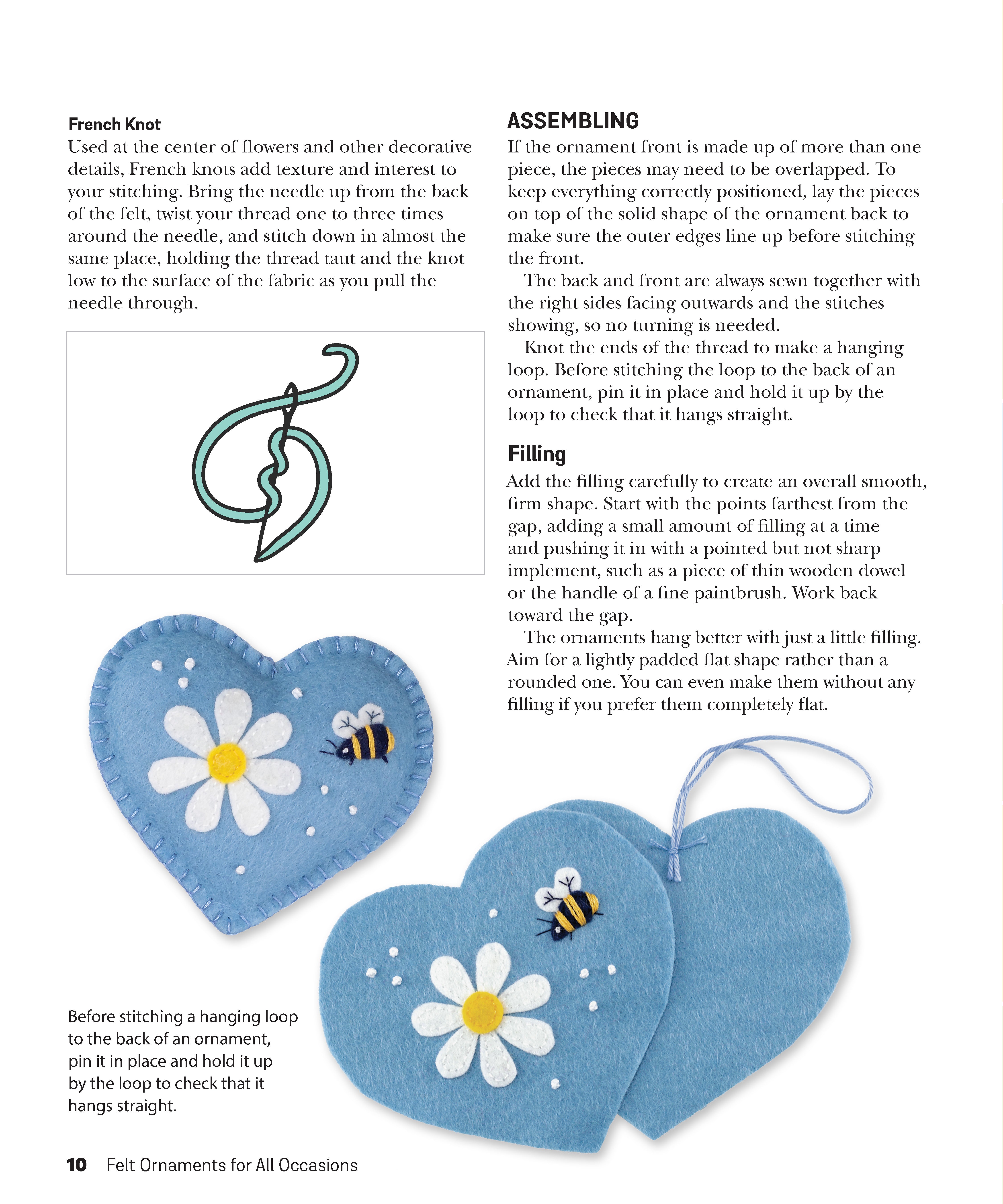 Felt Ornaments for All Occasions