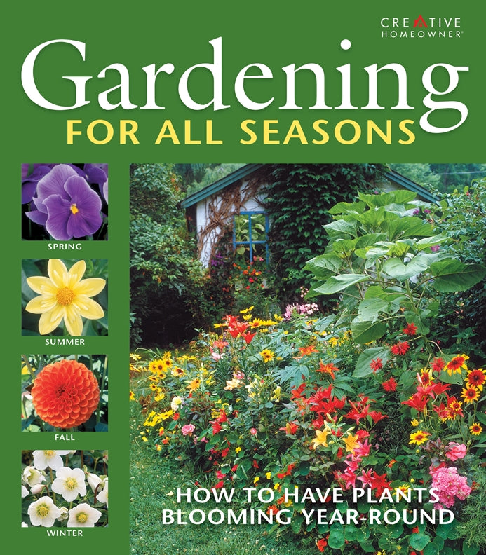 Cover of Gardening for All Seasons – Hardback, ISBN 9781580116275