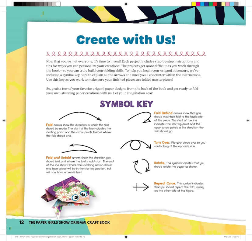 The Paper Girls Show Origami Craft Book