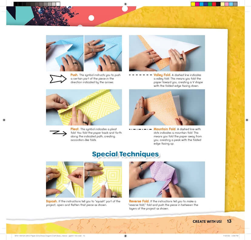 The Paper Girls Show Origami Craft Book