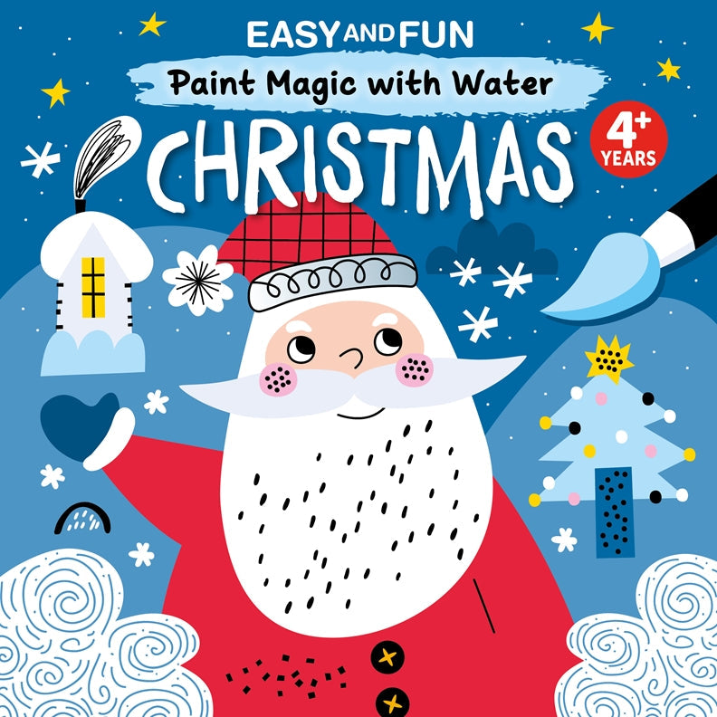 Cover of Easy and Fun Paint Magic with Water: Christmas – Paperback / softback, ISBN 9781641245098