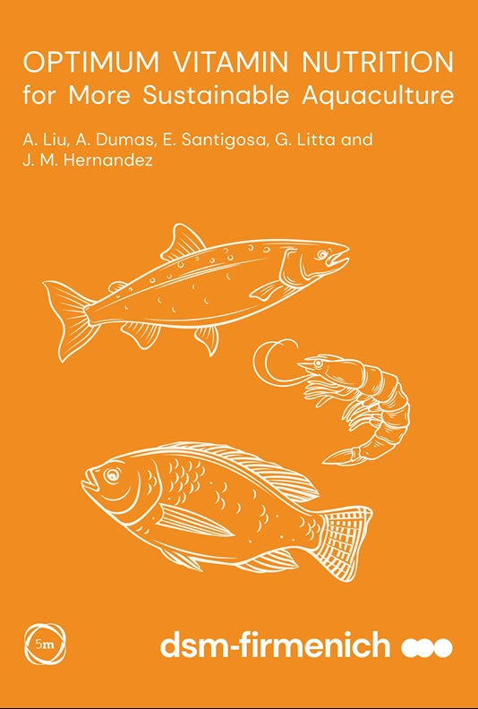 Inside Optimum Vitamin Nutrition for More Sustainable Aquaculture – Hardback, ISBN 9781789183467