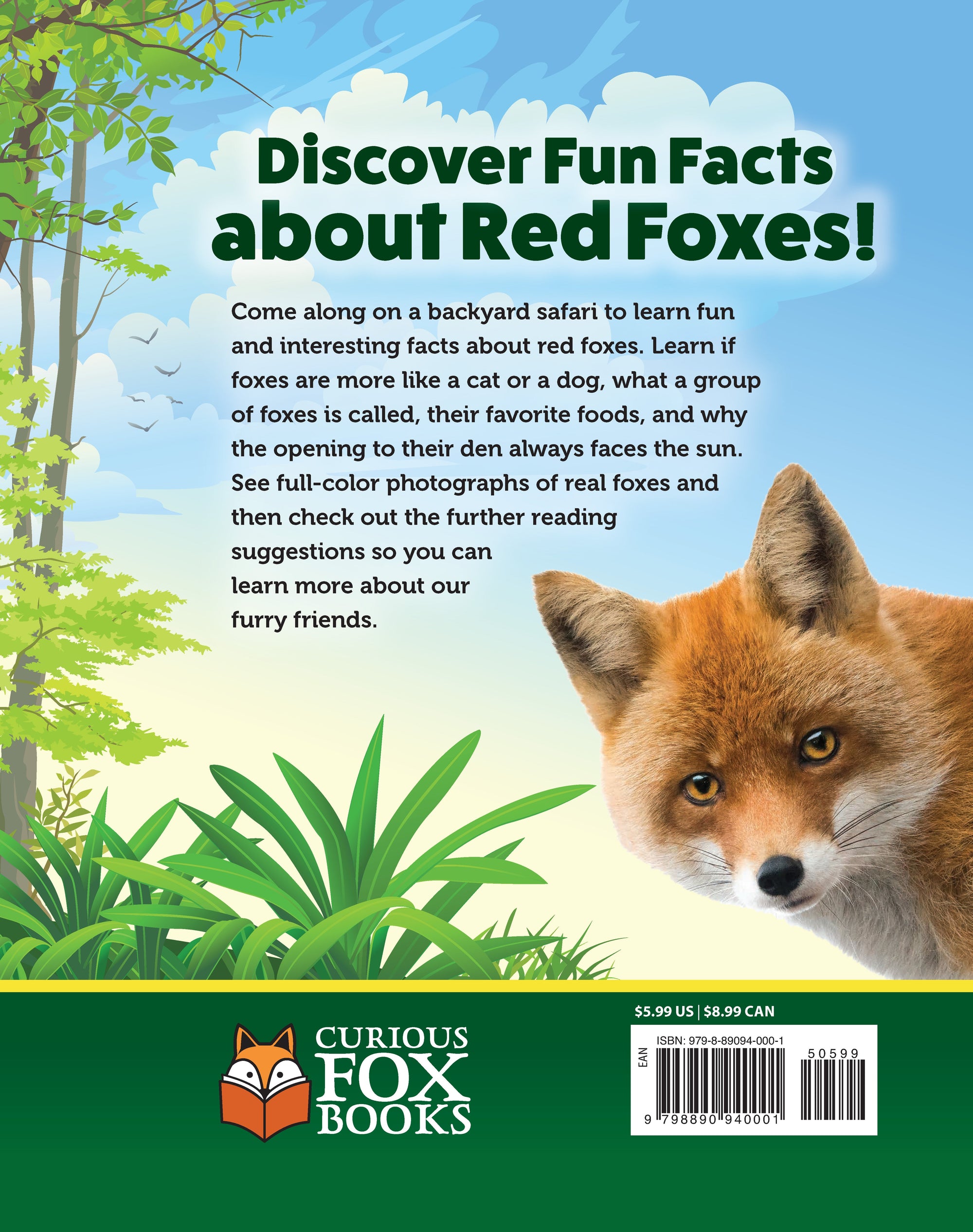 Kids Backyard Safari: Red Foxes