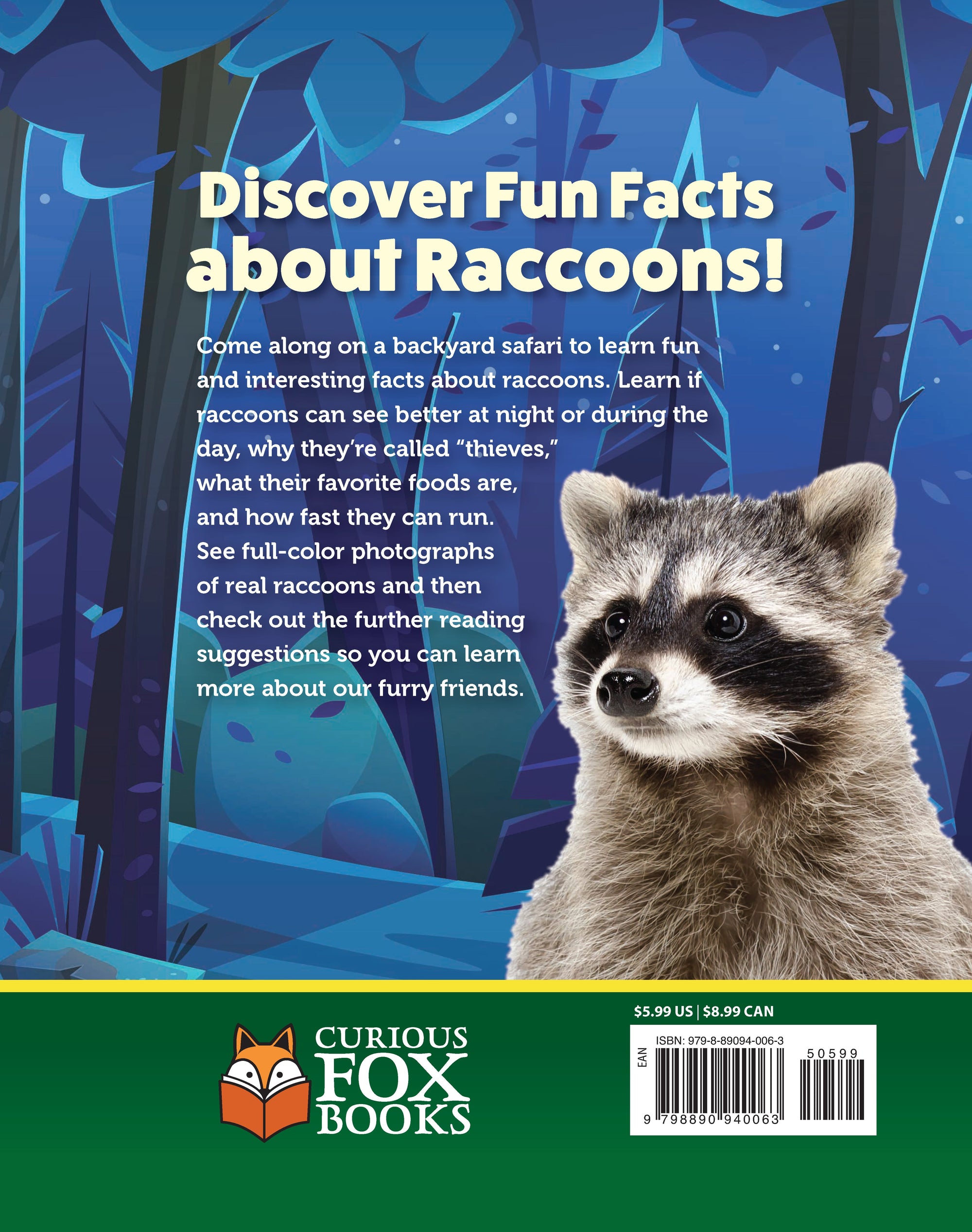 Kids Backyard Safari: Raccoons