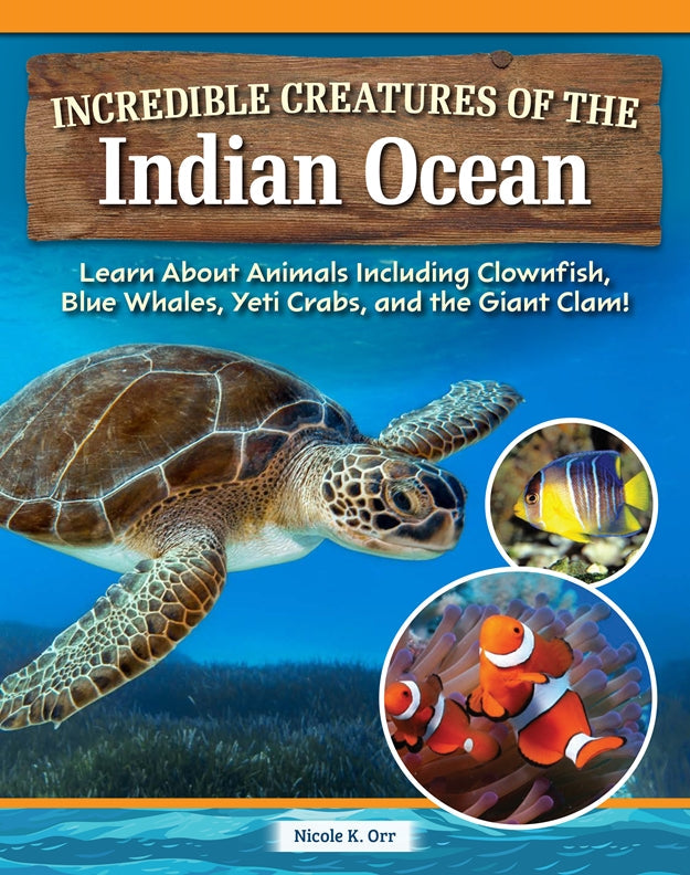 Cover of Incredible Creatures of the Indian Ocean – Hardback, ISBN 9798890941756