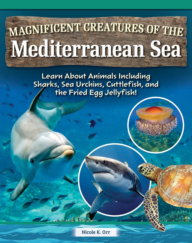 Cover of Magnificent Creatures of the Mediterranean Sea – Paperback / softback, ISBN 9798890941800