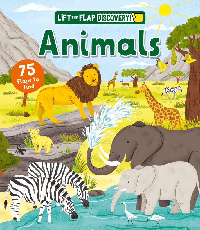 Cover of Lift the Flap: Discovery! Animals – Hardback, ISBN 9798890942081