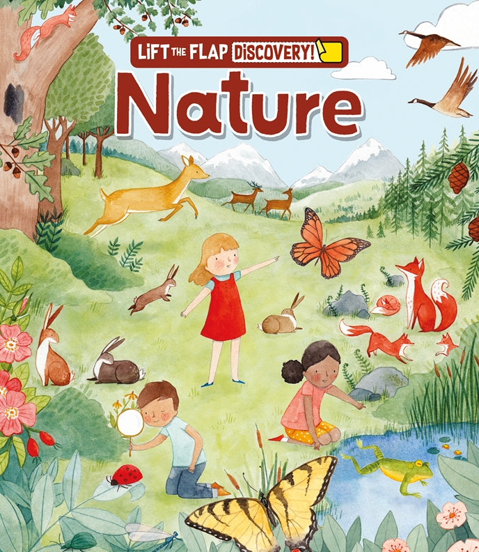 Cover of Lift the Flap: Discovery! Nature – Hardback, ISBN 9798890942159