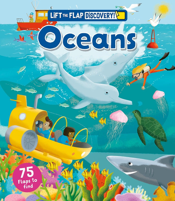 Cover of Lift the Flap: Discovery! Oceans – Hardback, ISBN 9798890942166