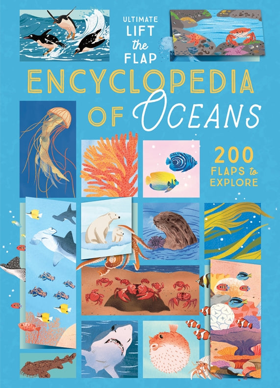 Cover of Ultimate Lift the Flap Encyclopedia of Oceans – Hardback, ISBN 9798890942227