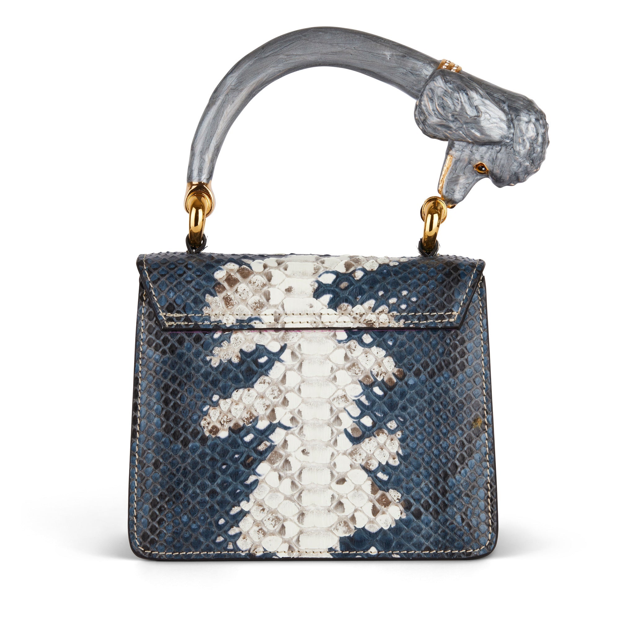 Allysa Payne The Melrose Poodle Handle Handbag