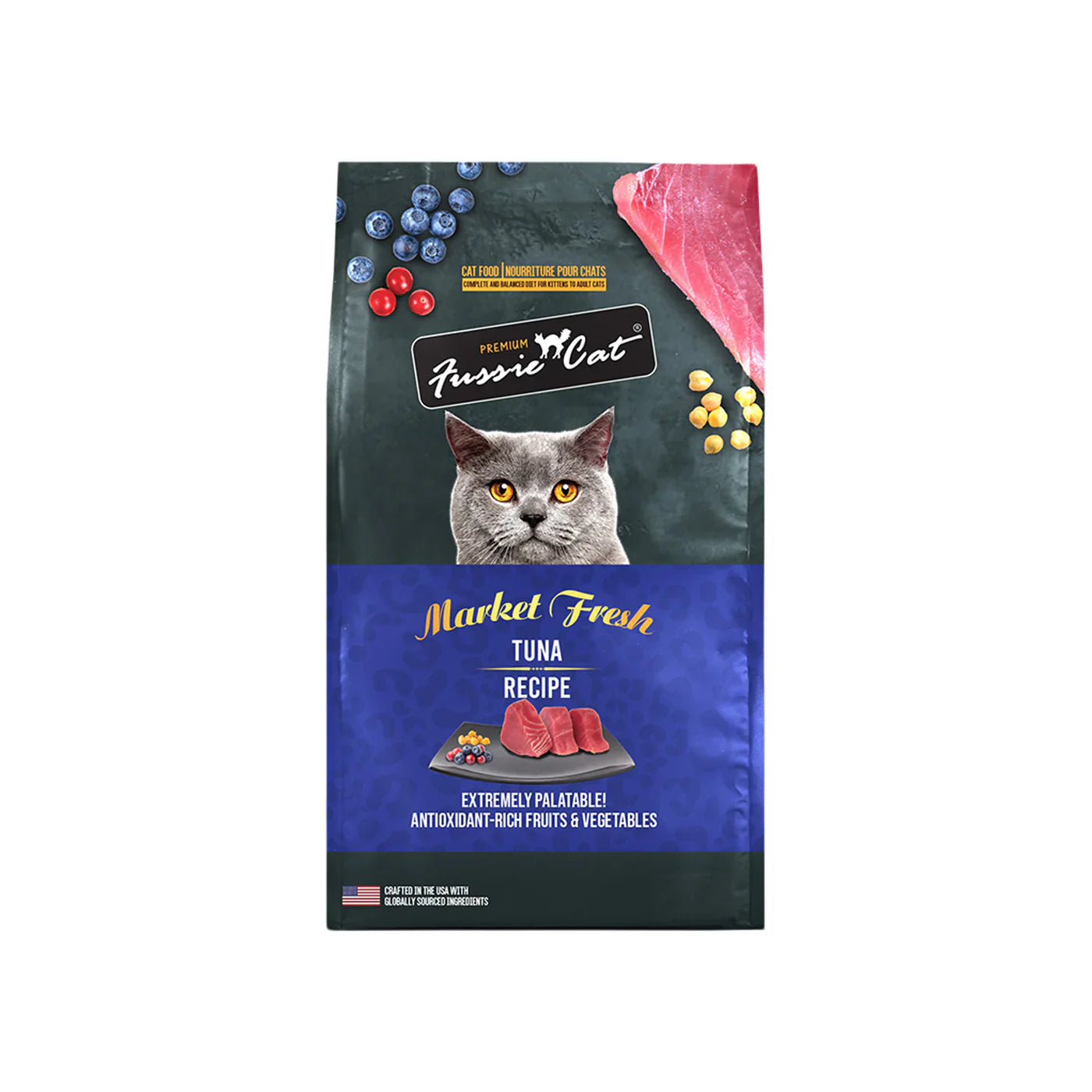 Fussie Cat Market Fresh Tuna Dry Cat Food (3.5lb)