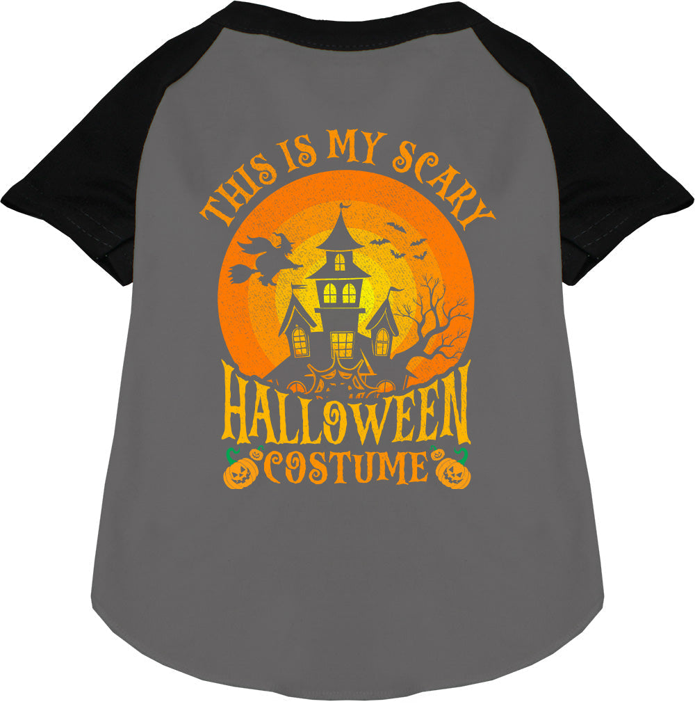 As You Wish Apparel – Scary Halloween Costume Pet Raglan Shirt