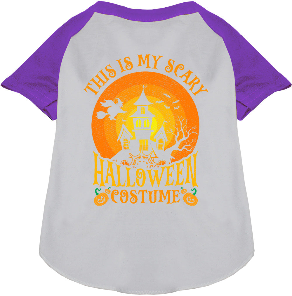 As You Wish Apparel – Scary Halloween Costume Pet Raglan Shirt