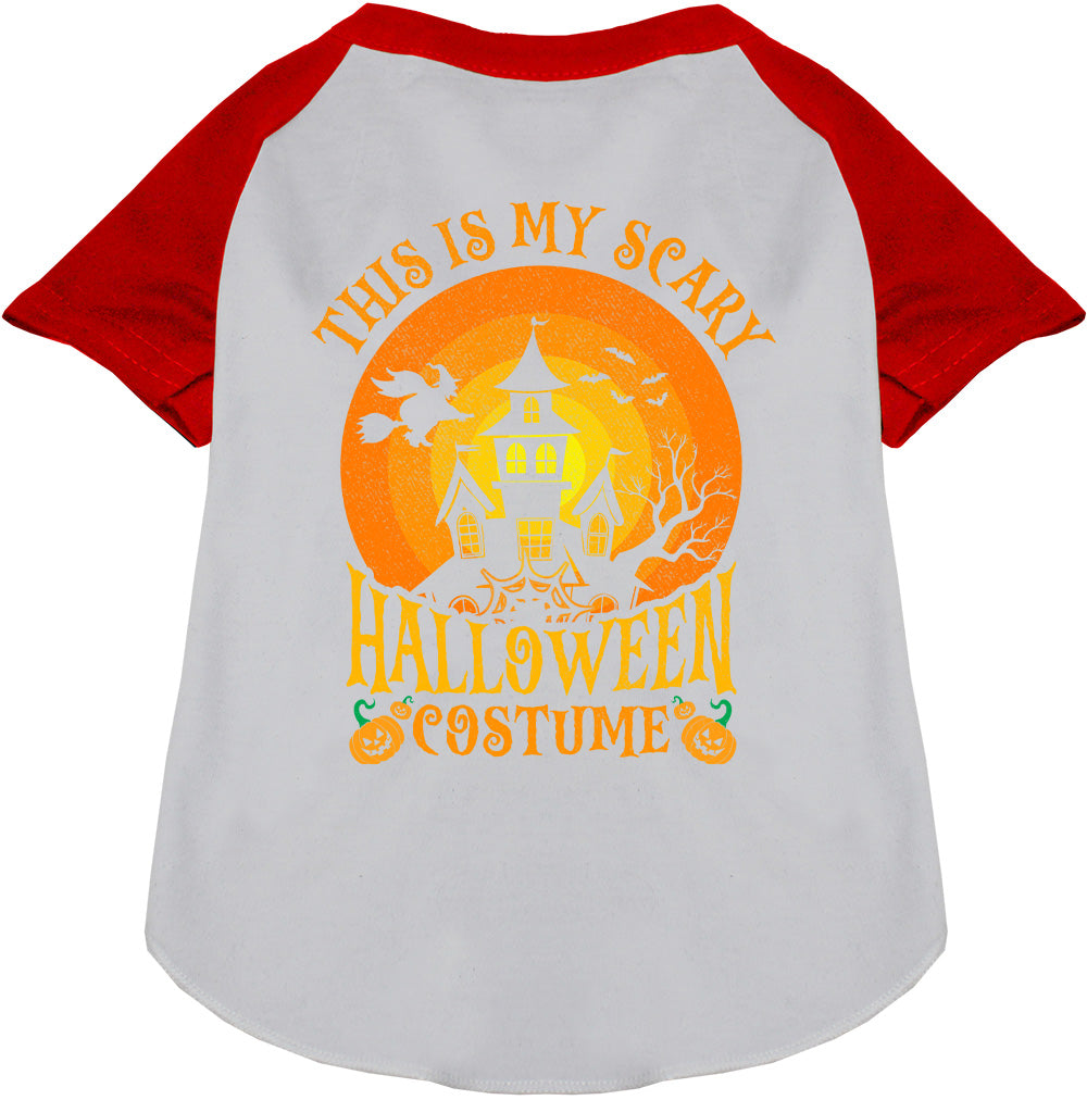 As You Wish Apparel – Scary Halloween Costume Pet Raglan Shirt