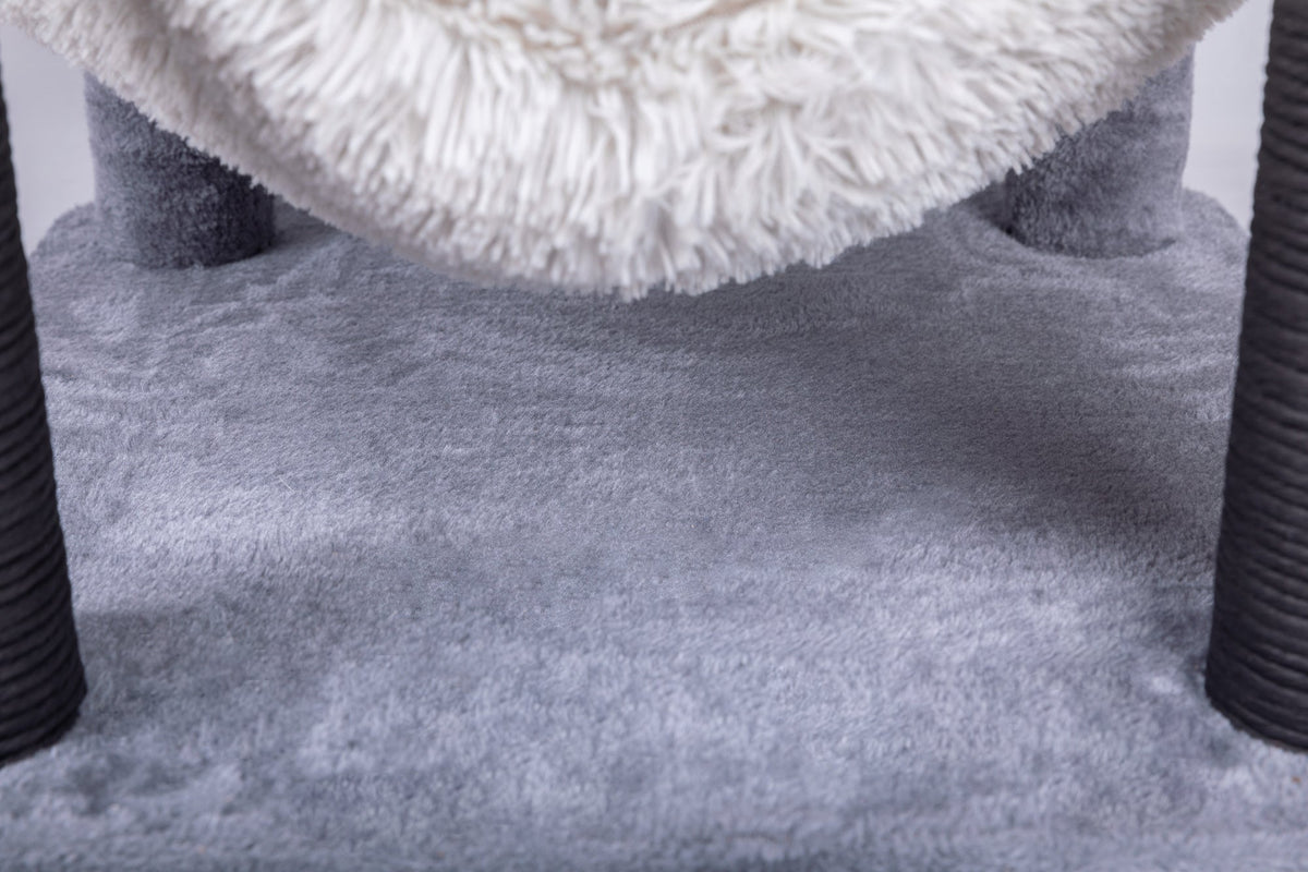 Bradbury 7 Level Grey Cat Tree with Scratching Posts