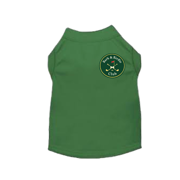Bark and Birdie Club Dog Tee