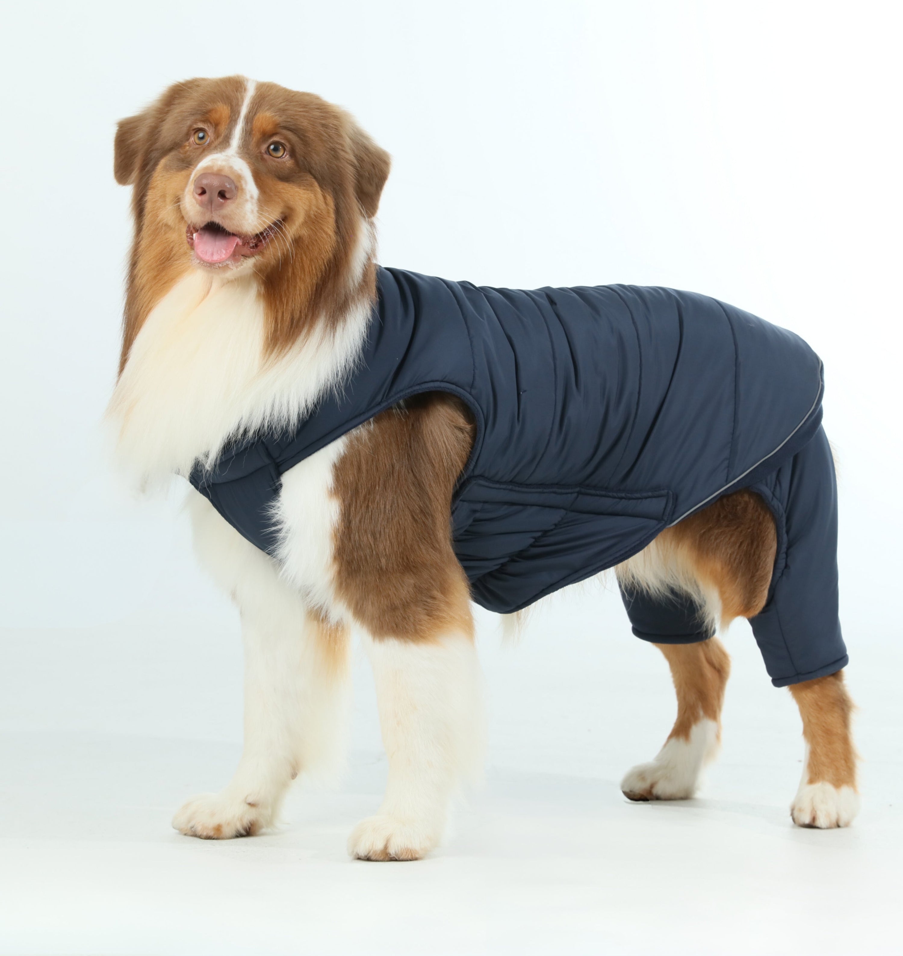 Reversible Dog Vest Jacket-Blue