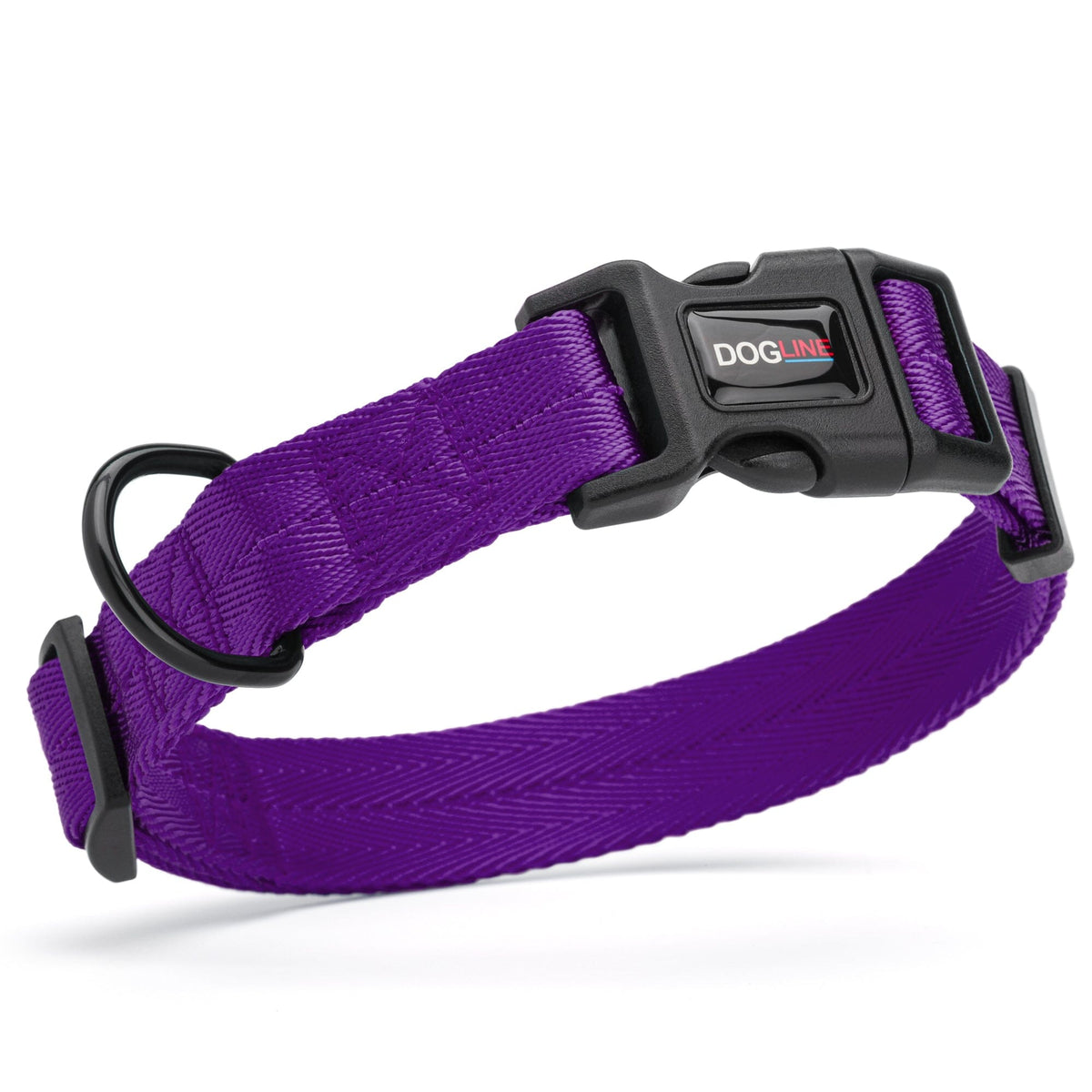 Dogline Nylon Flat Dog Collar