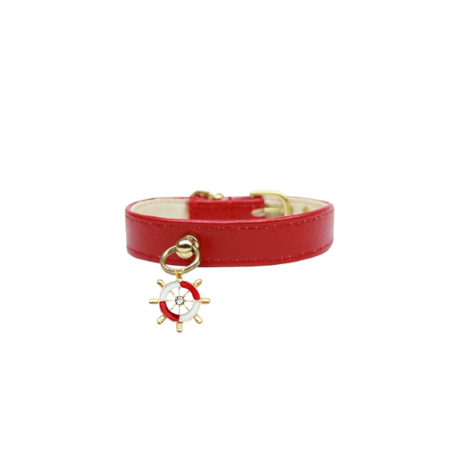 Nautical Charm Dog Collar