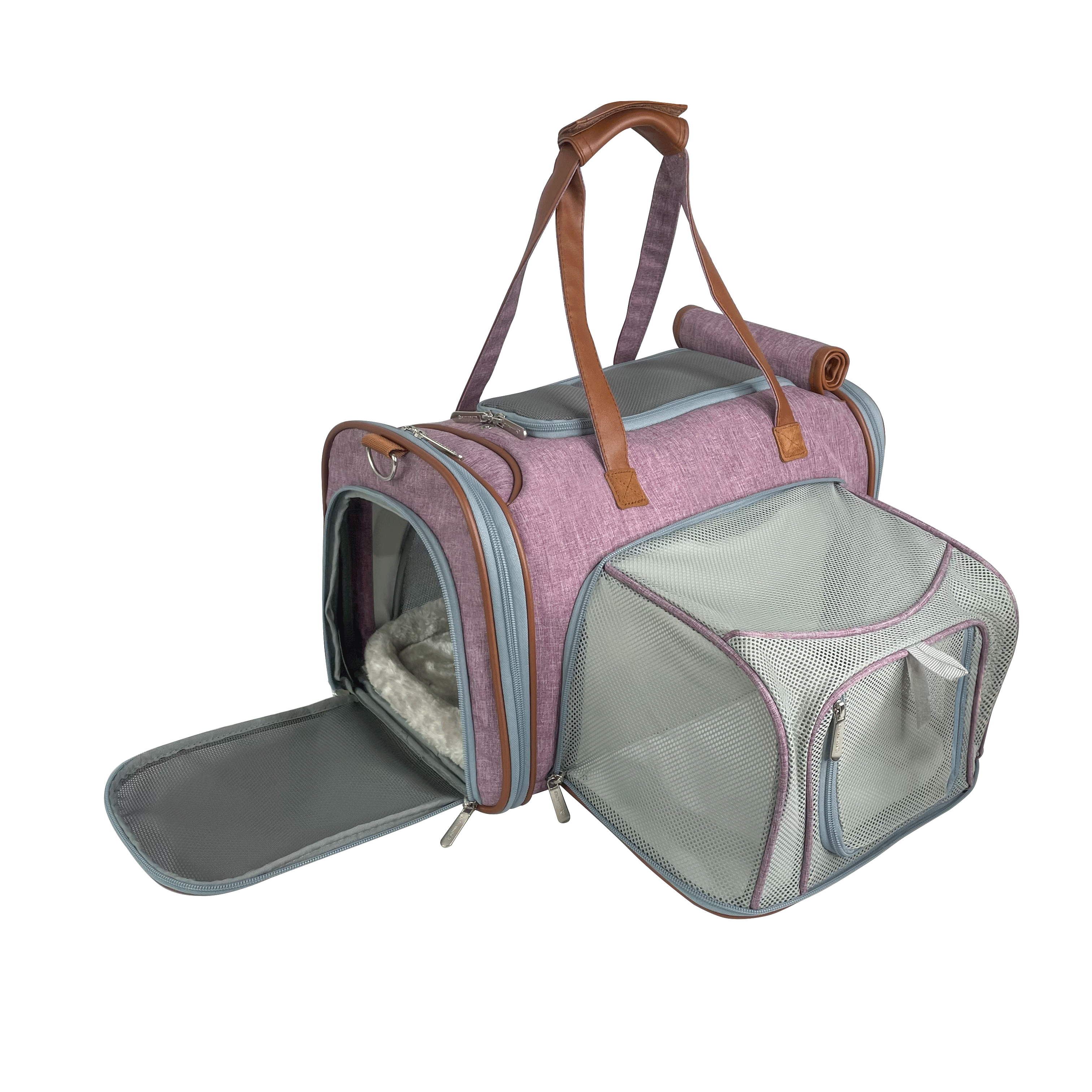 Mr. Peanuts Gold Series Standard Size Airline Compliant Expandable Pet Carrier